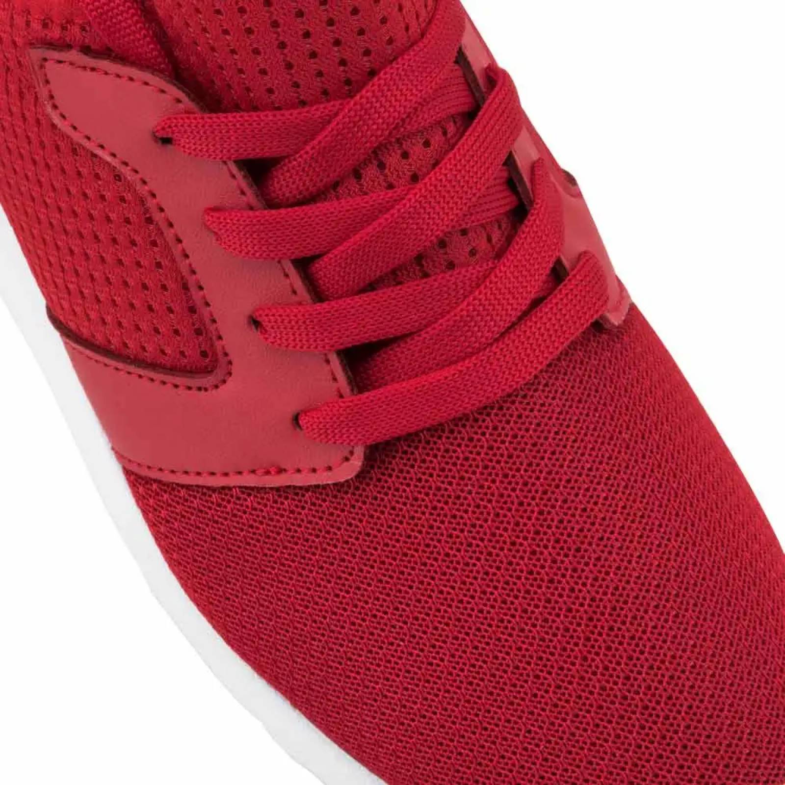 Choclo tenis casual urbano dama rojo Pink By Price Shoes modelo 376W