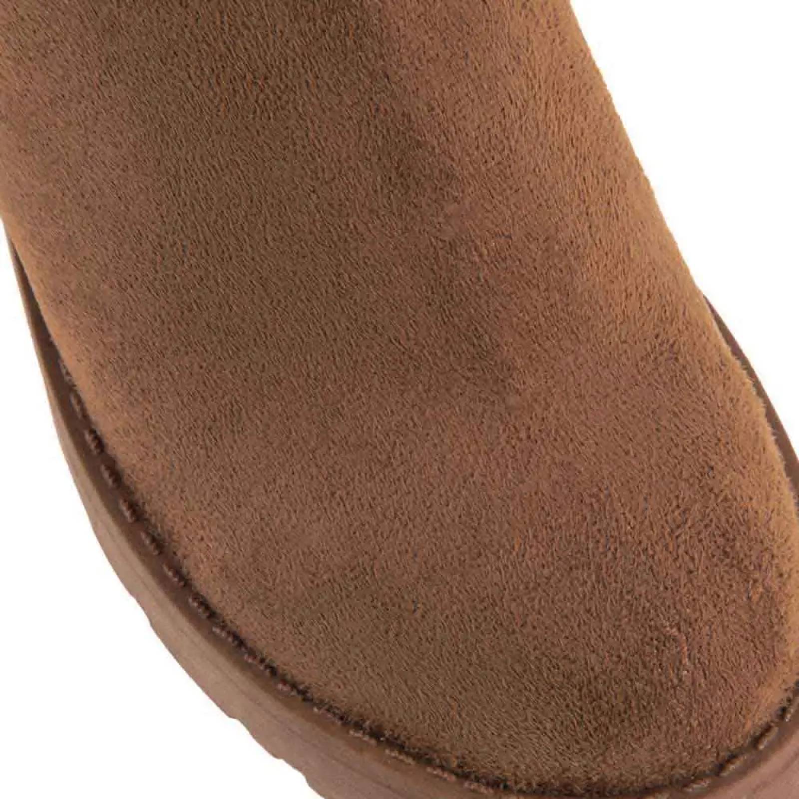 Bota ugg dama camel Pink By Price Shoes modelo S950