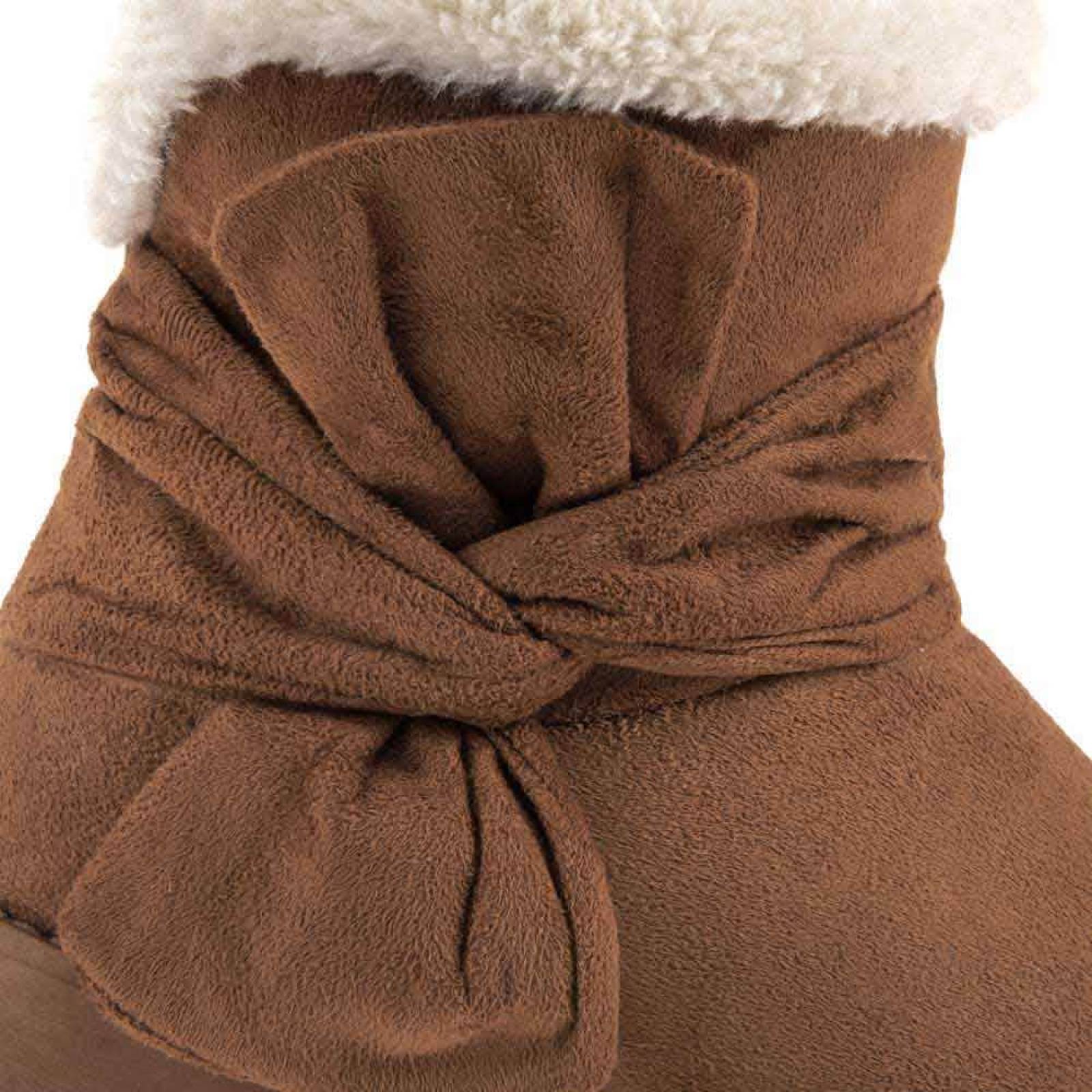 Bota ugg dama camel Pink By Price Shoes modelo S950