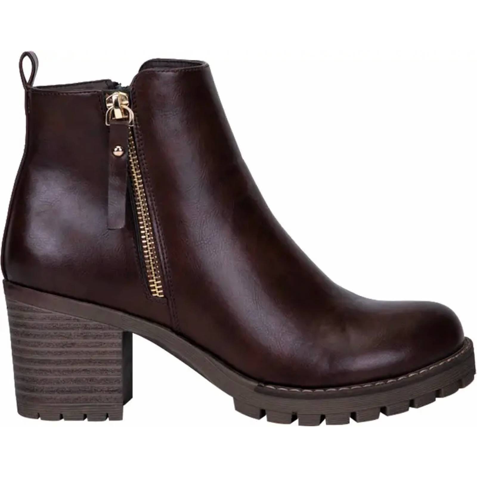 Bota casual dama cafe Tierra Bendita modelo 0808