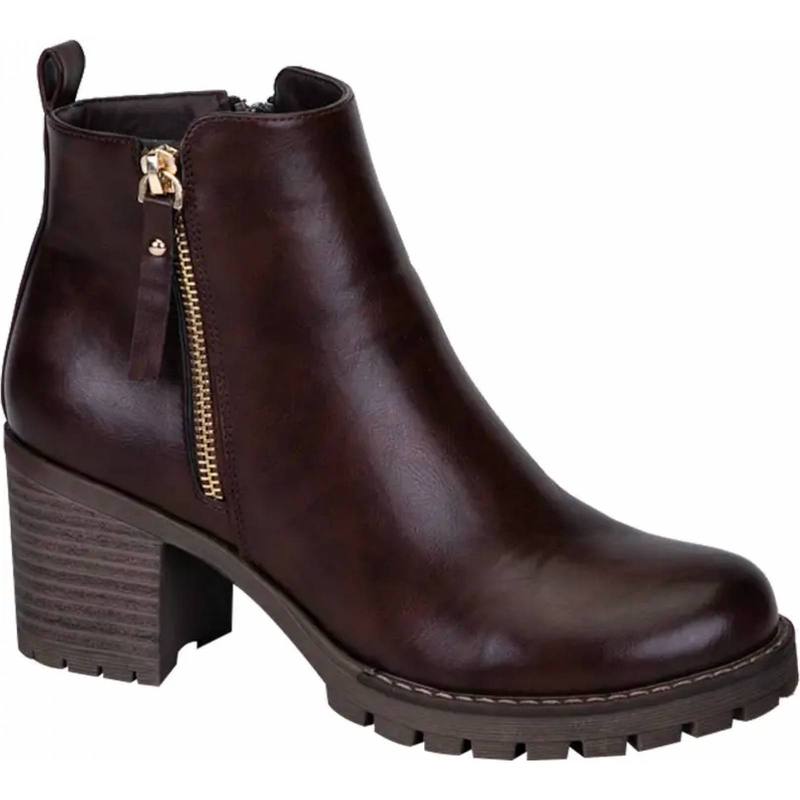 Bota casual dama cafe Tierra Bendita modelo 0808