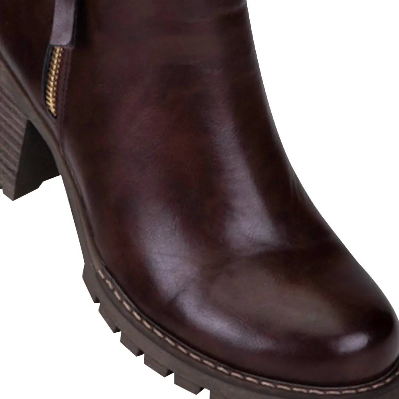 Bota casual dama cafe Tierra Bendita modelo 0808