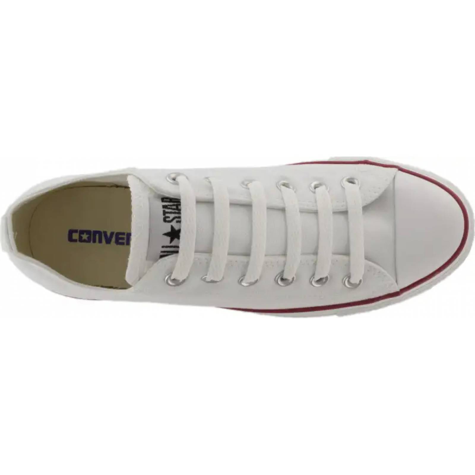Choclo tenis casual urbano dama blanco Converse modelo 7652