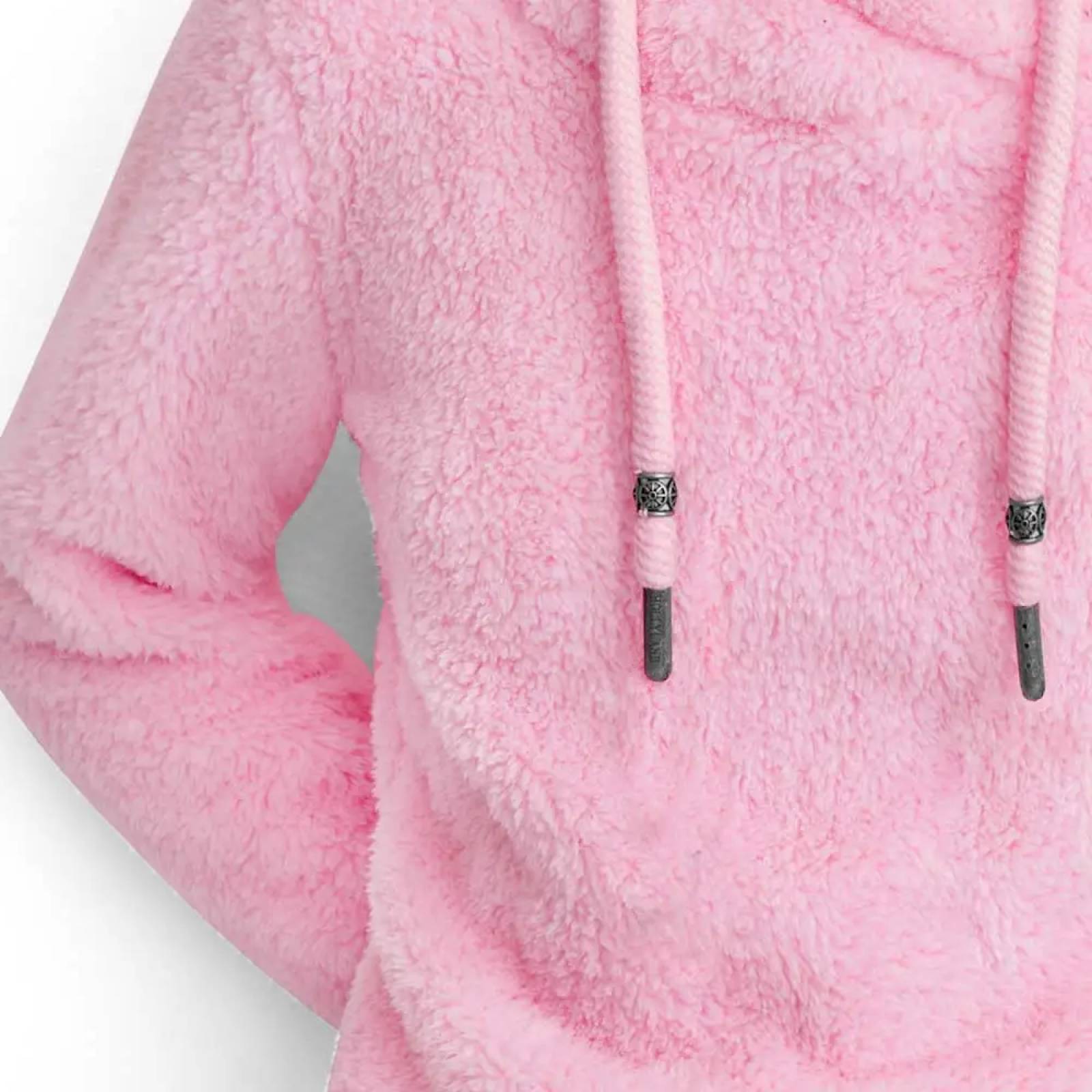 Sudadera casual dama palo de rosa Holly Land modelo AR01