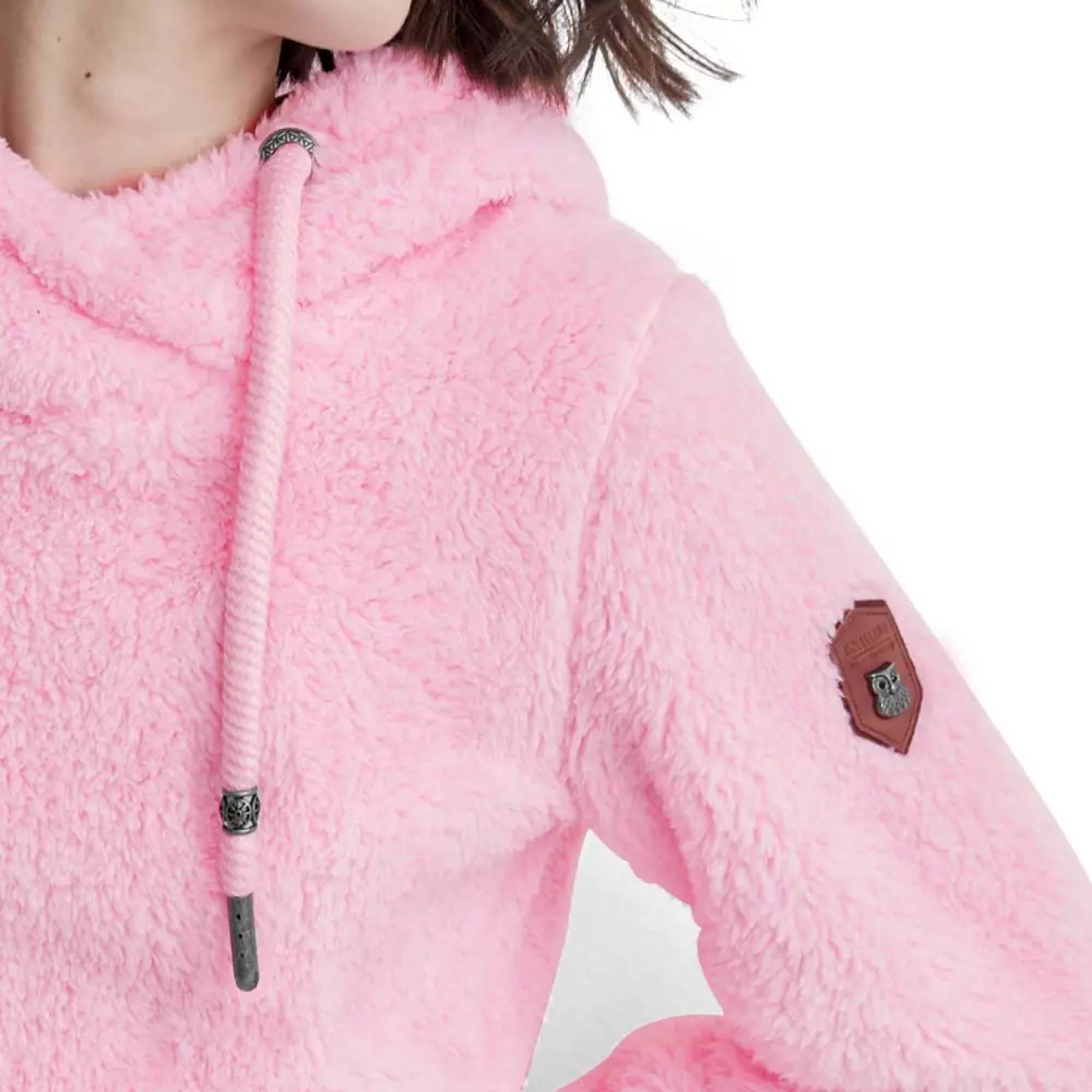 Sudadera casual dama palo de rosa Holly Land modelo AR01