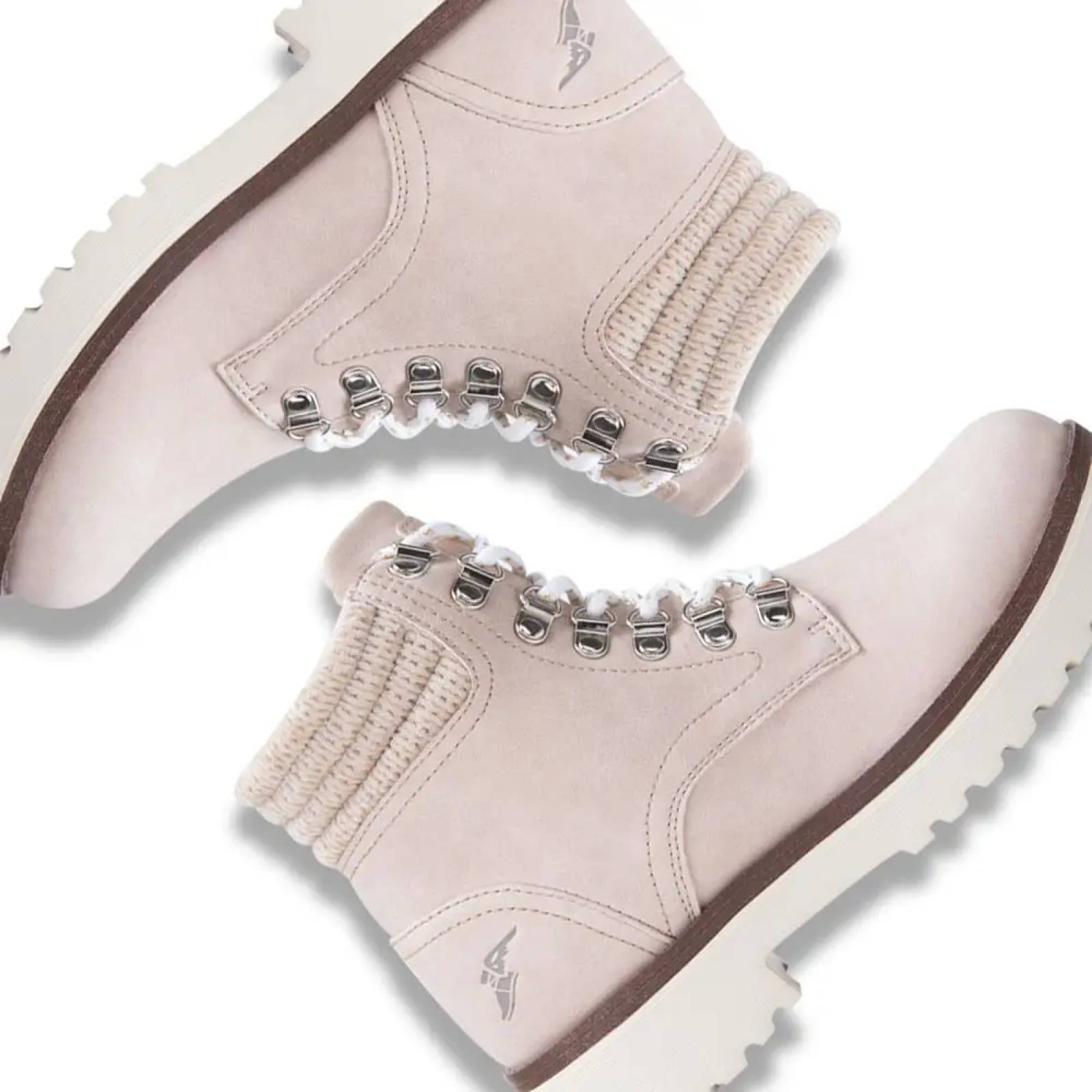 Bota heavy dama rosa Goodyear modelo 346W