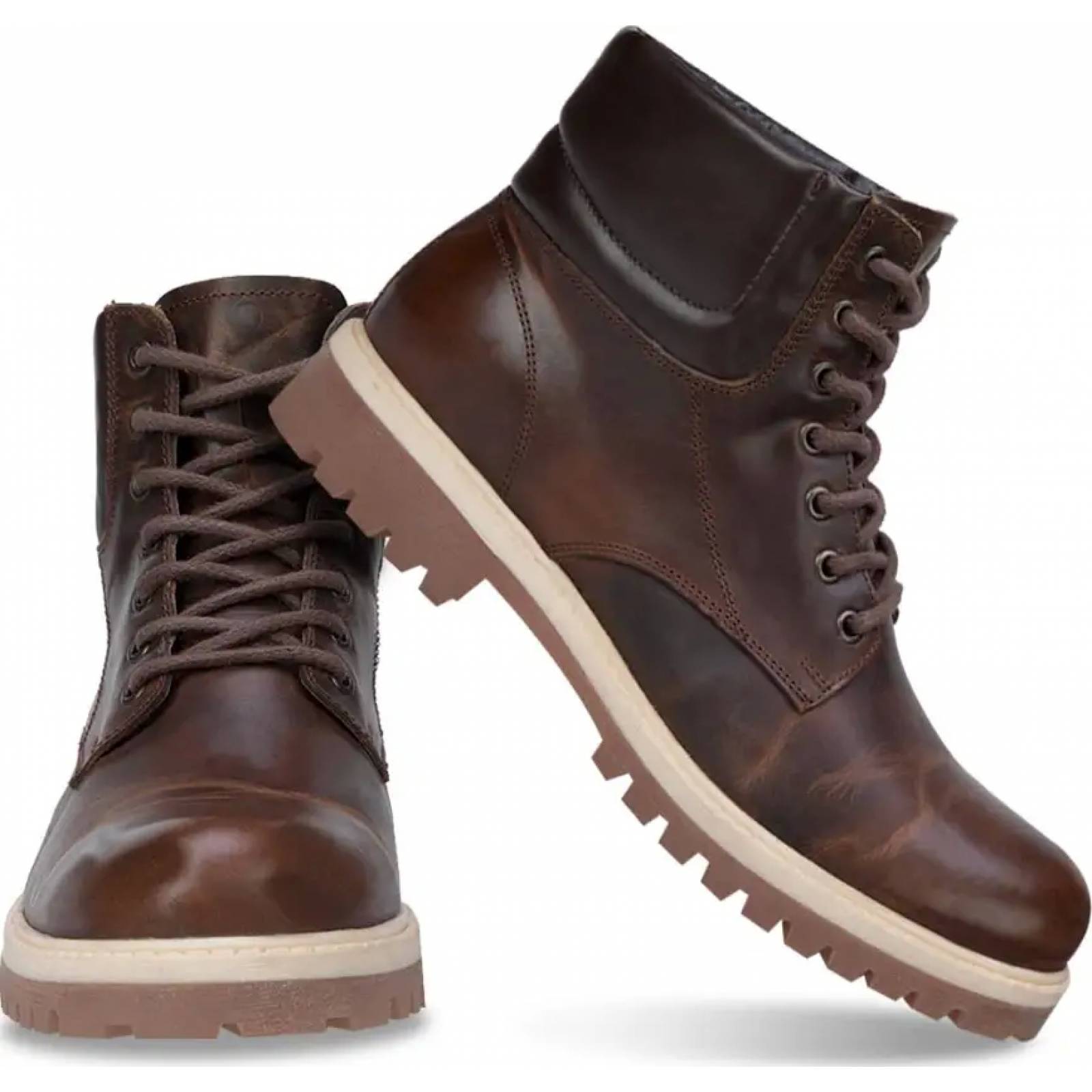 Bota heavy caballero miel Goodyear modelo 6531