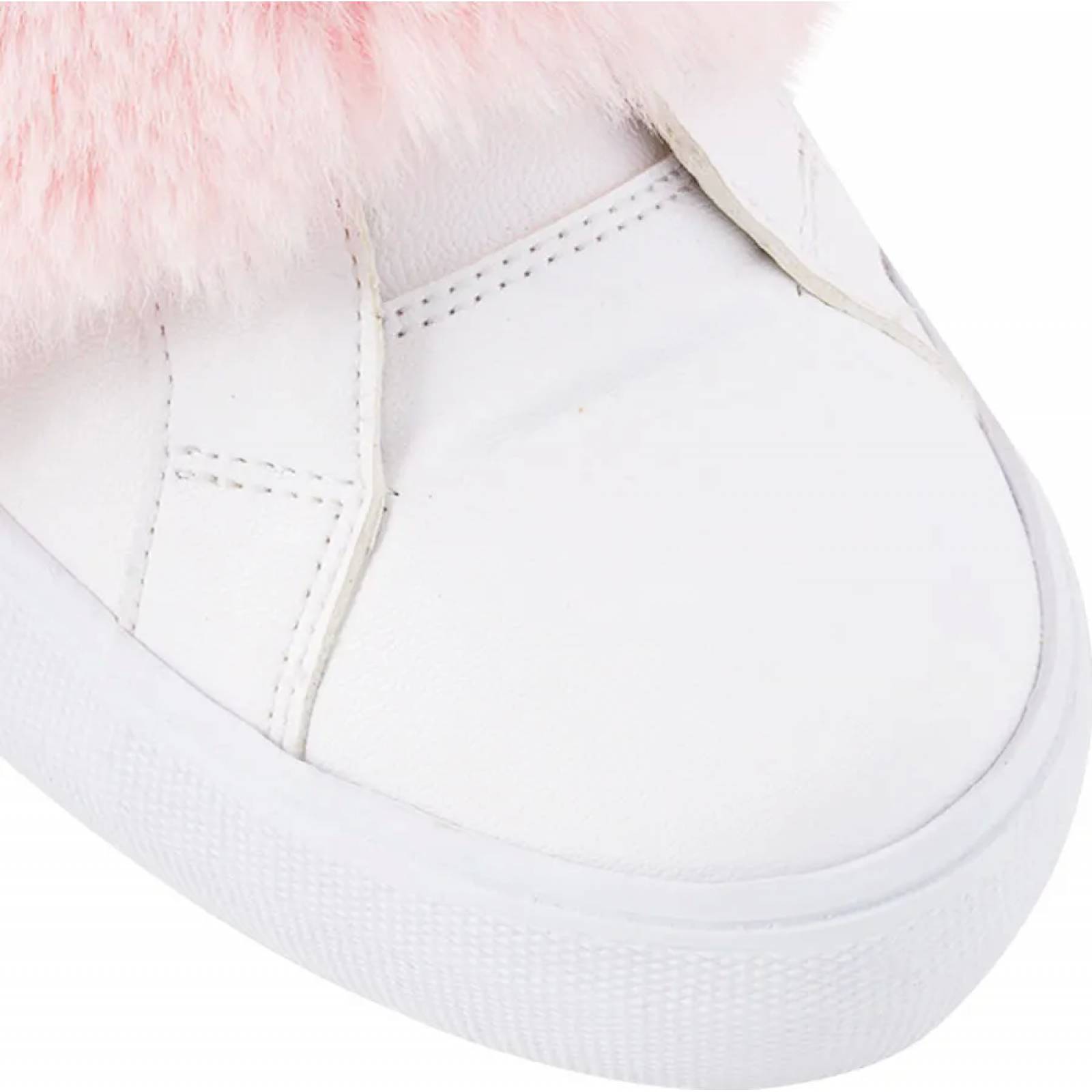 Choclo tenis casual urbano dama blanco Urban Shoes modelo 2210