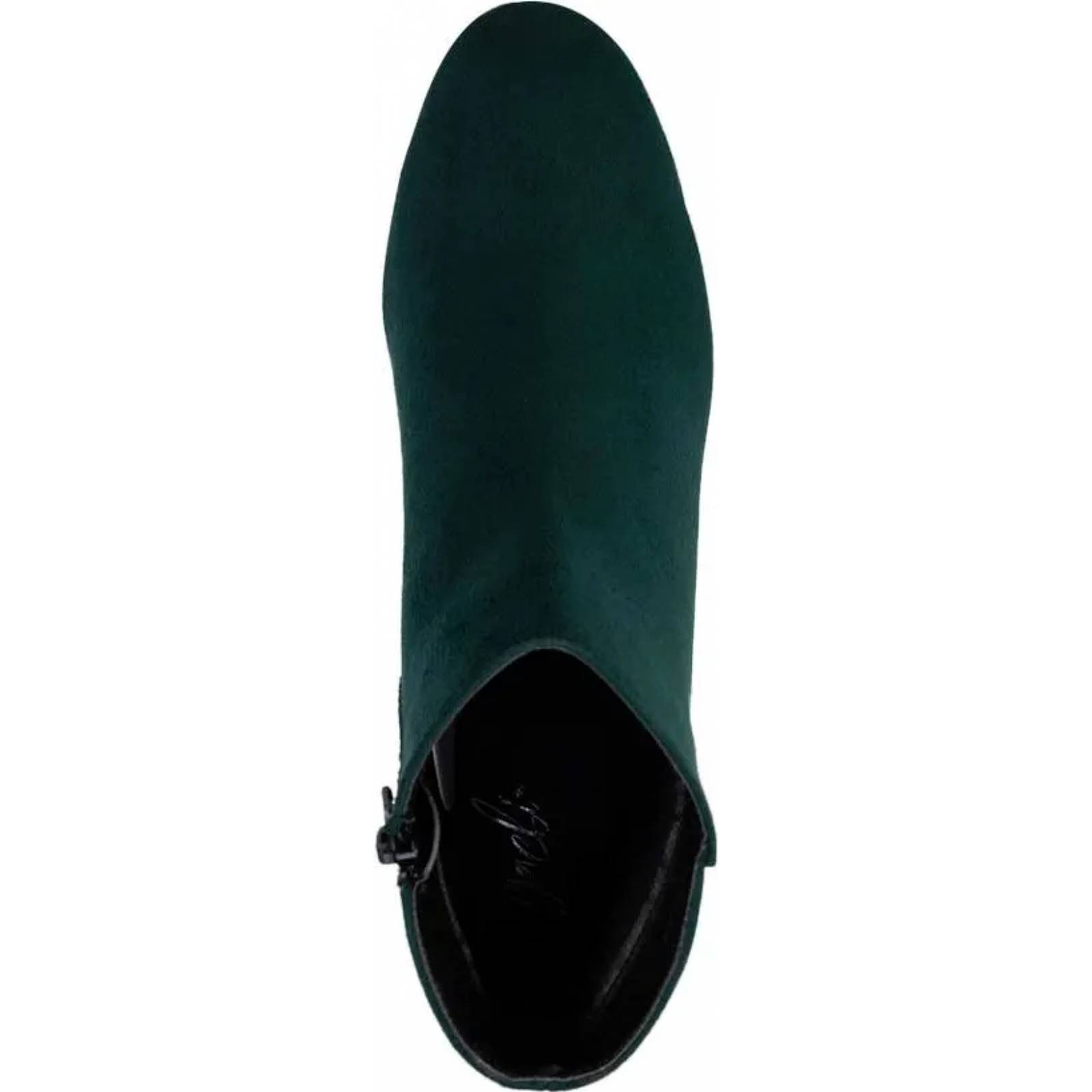 Bota vestir dama verde Yaeli modelo 4901