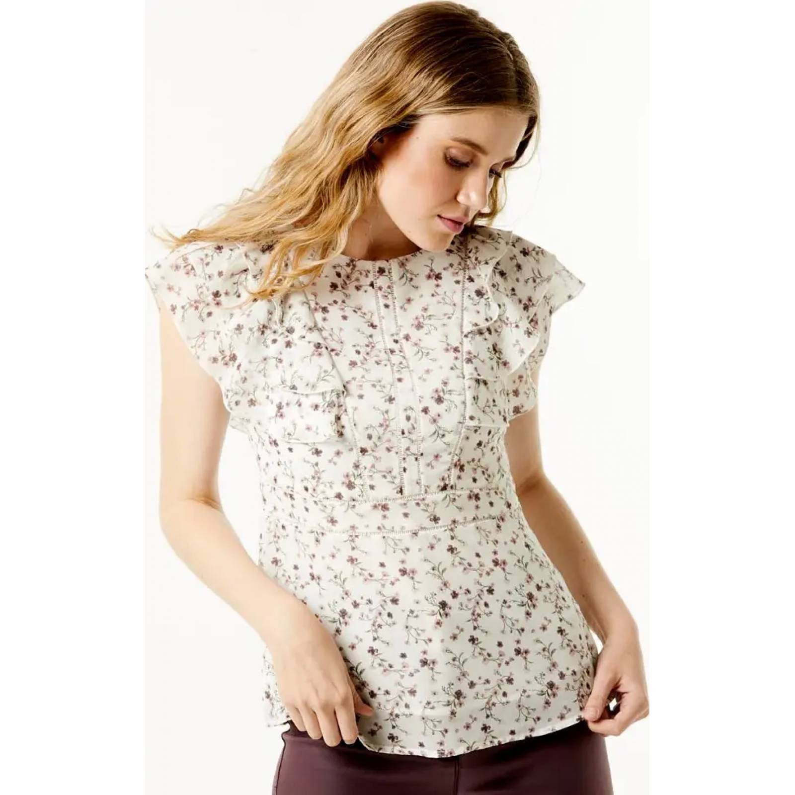 Bluson casual dama blanco Holly Land modelo R514