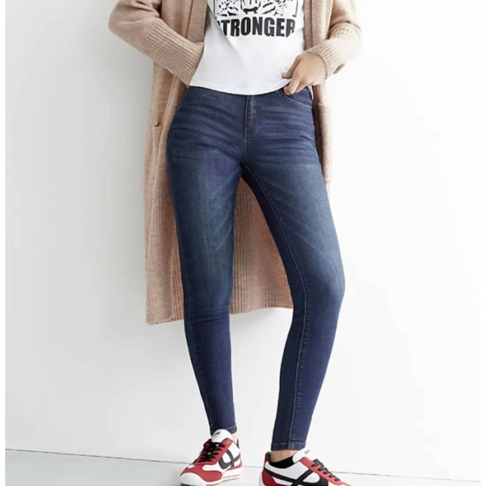 Jeans casual dama azul Atmosphere Dnm modelo PAU1