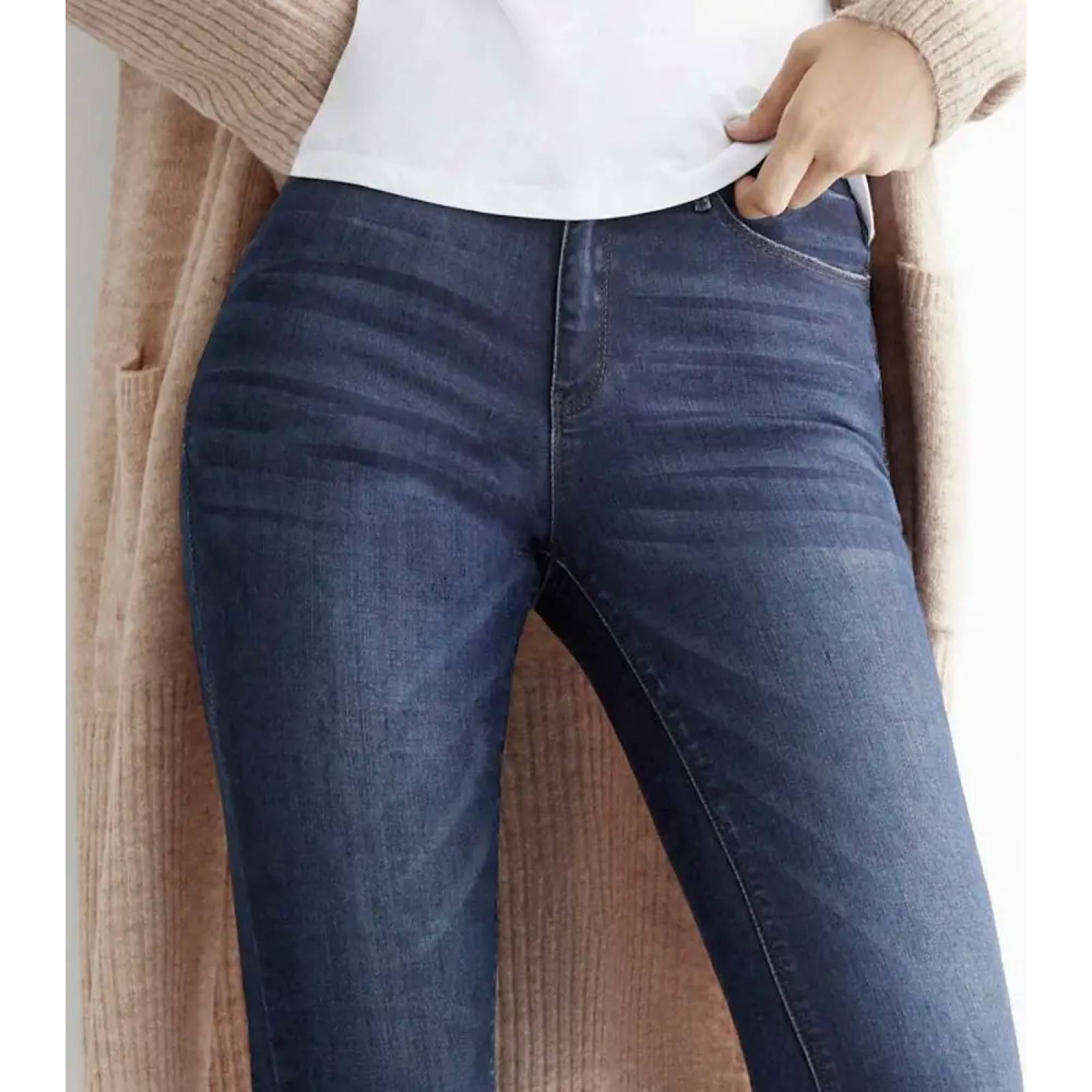 Jeans casual dama azul Atmosphere Dnm modelo PAU1