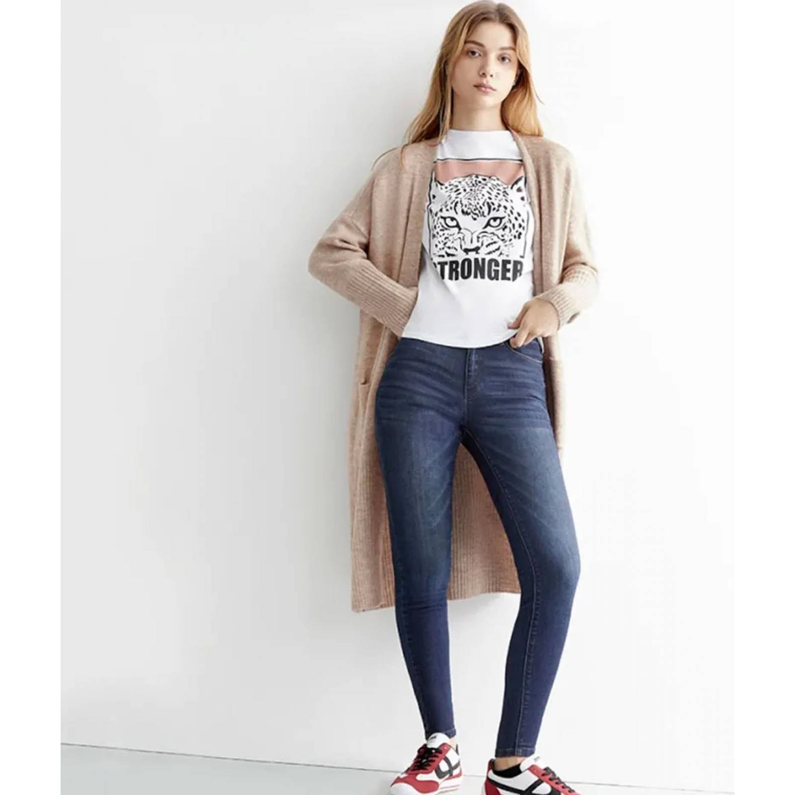 Jeans casual dama azul Atmosphere Dnm modelo PAU1