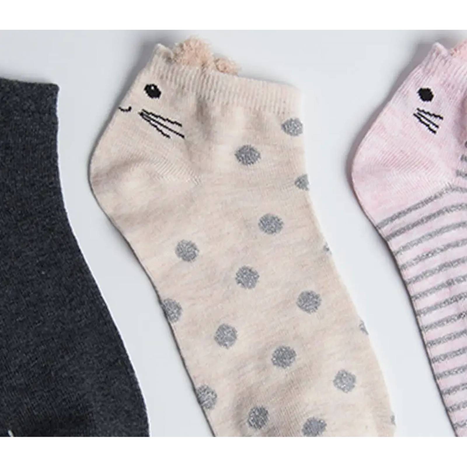 Calcetas interior dama multicolor Holly Land modelo KM10