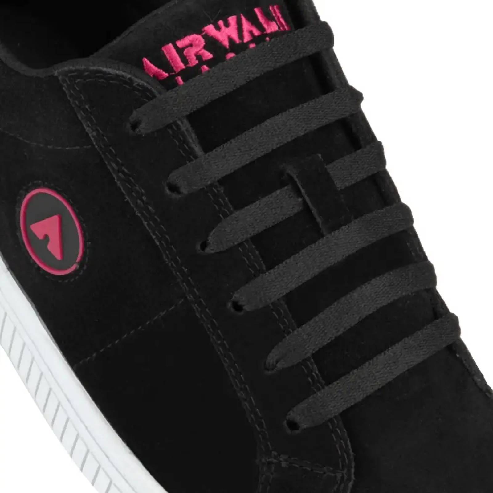 Choclo tenis casual urbano dama negro Airwalk modelo WBKP