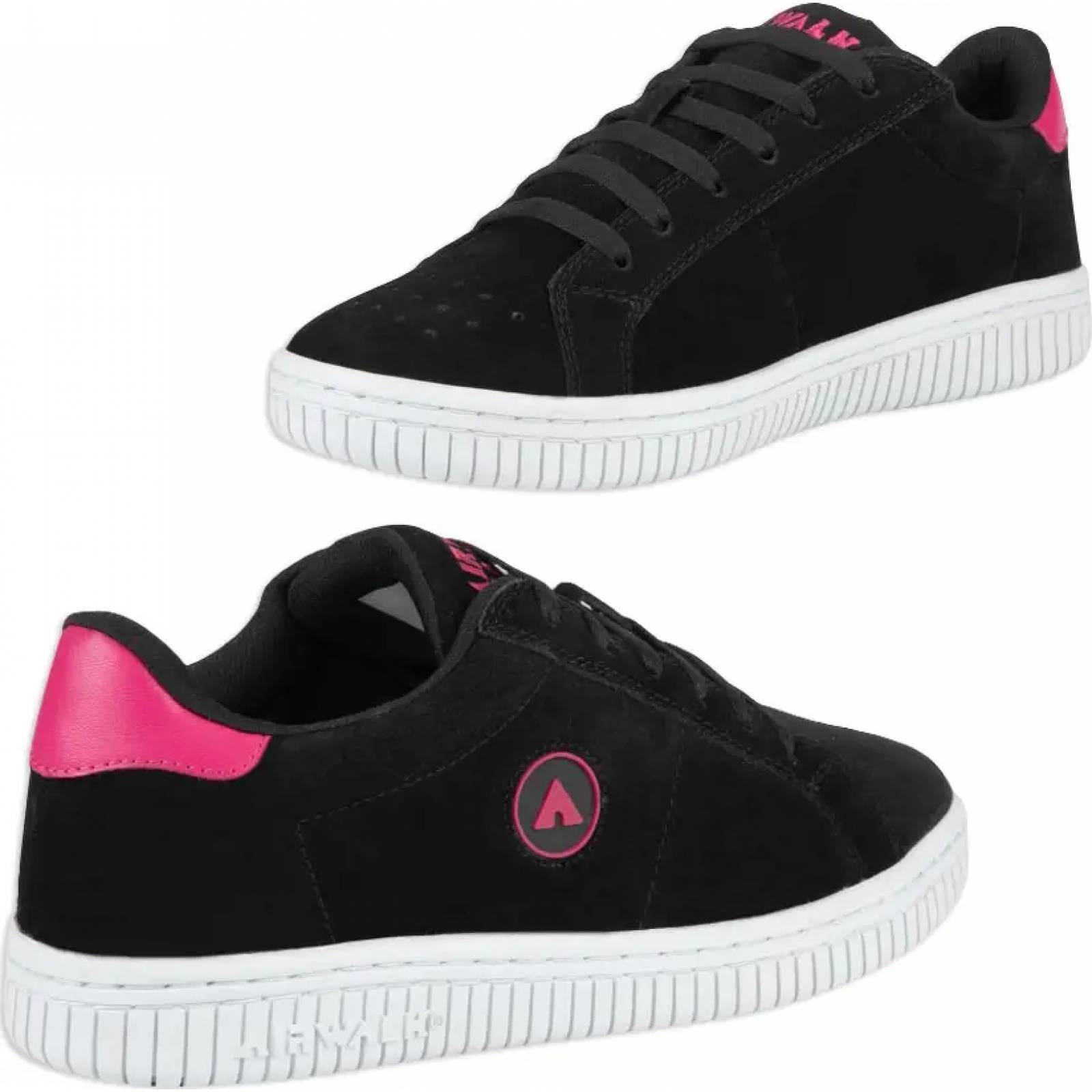 Choclo tenis casual urbano dama negro Airwalk modelo WBKP