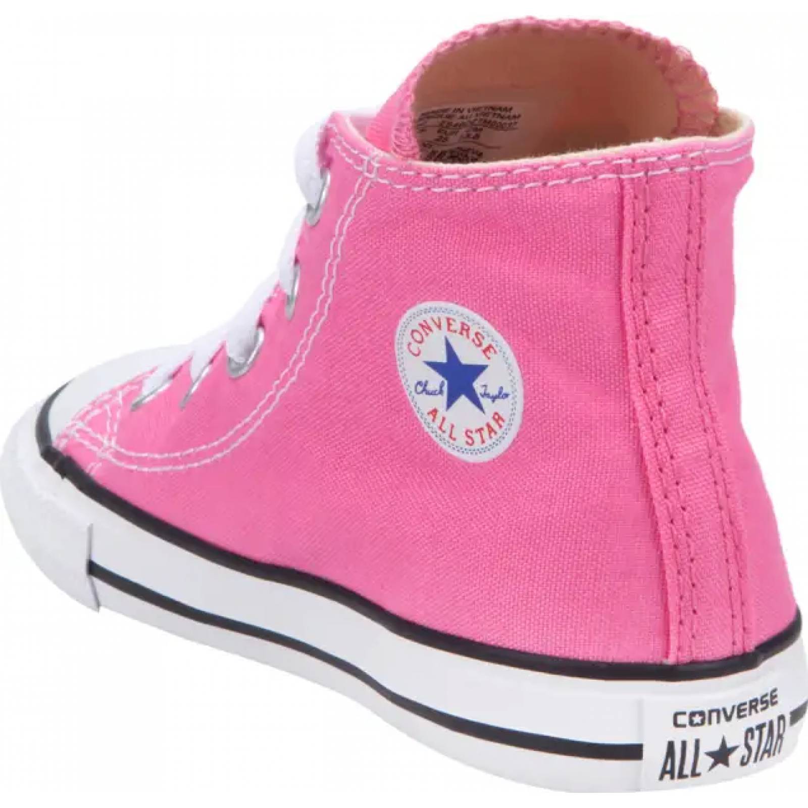 Bota tenis casual urbano niña rosa Converse modelo 234I