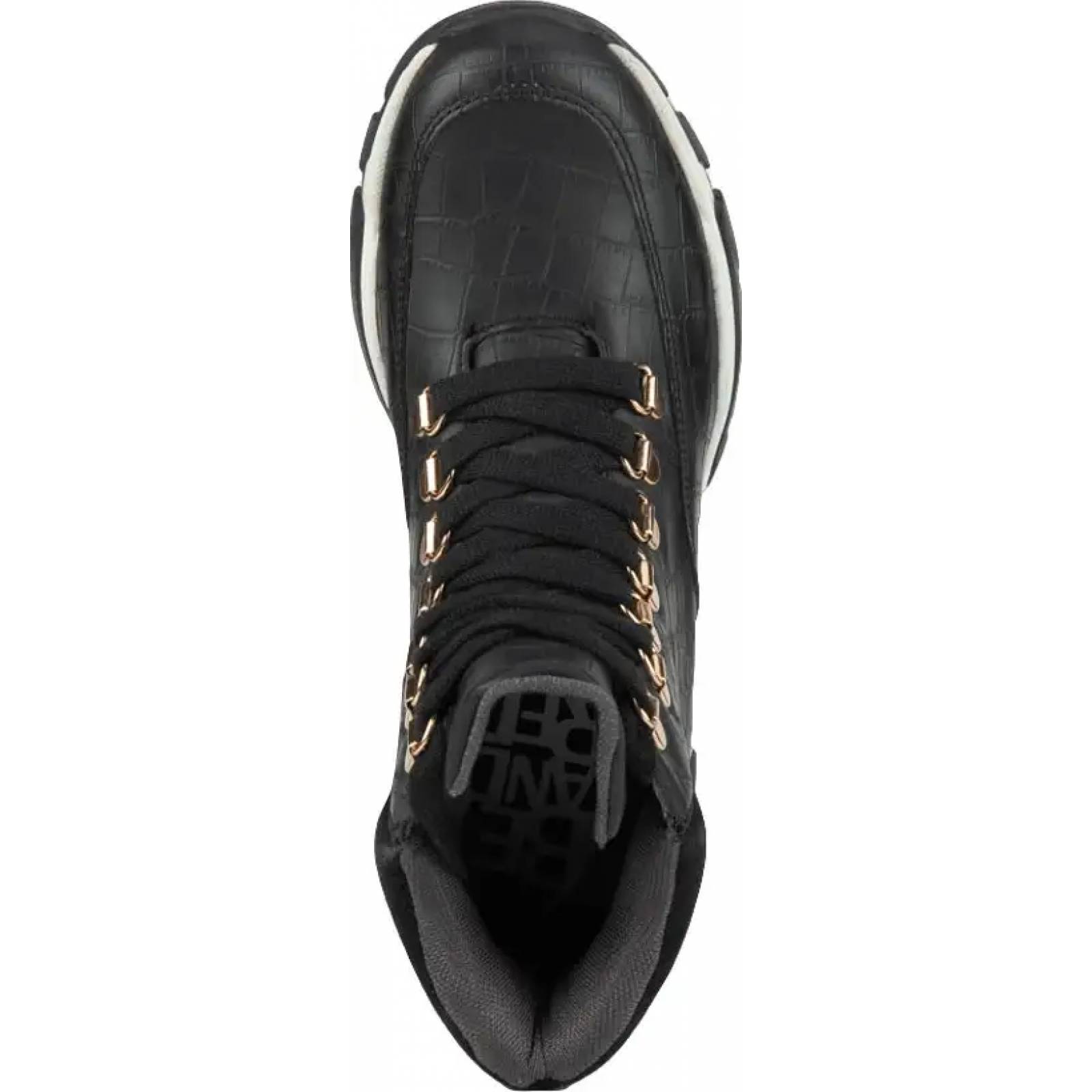 Bota tenis casual urbano dama negro Belinda Peregrin modelo 5692