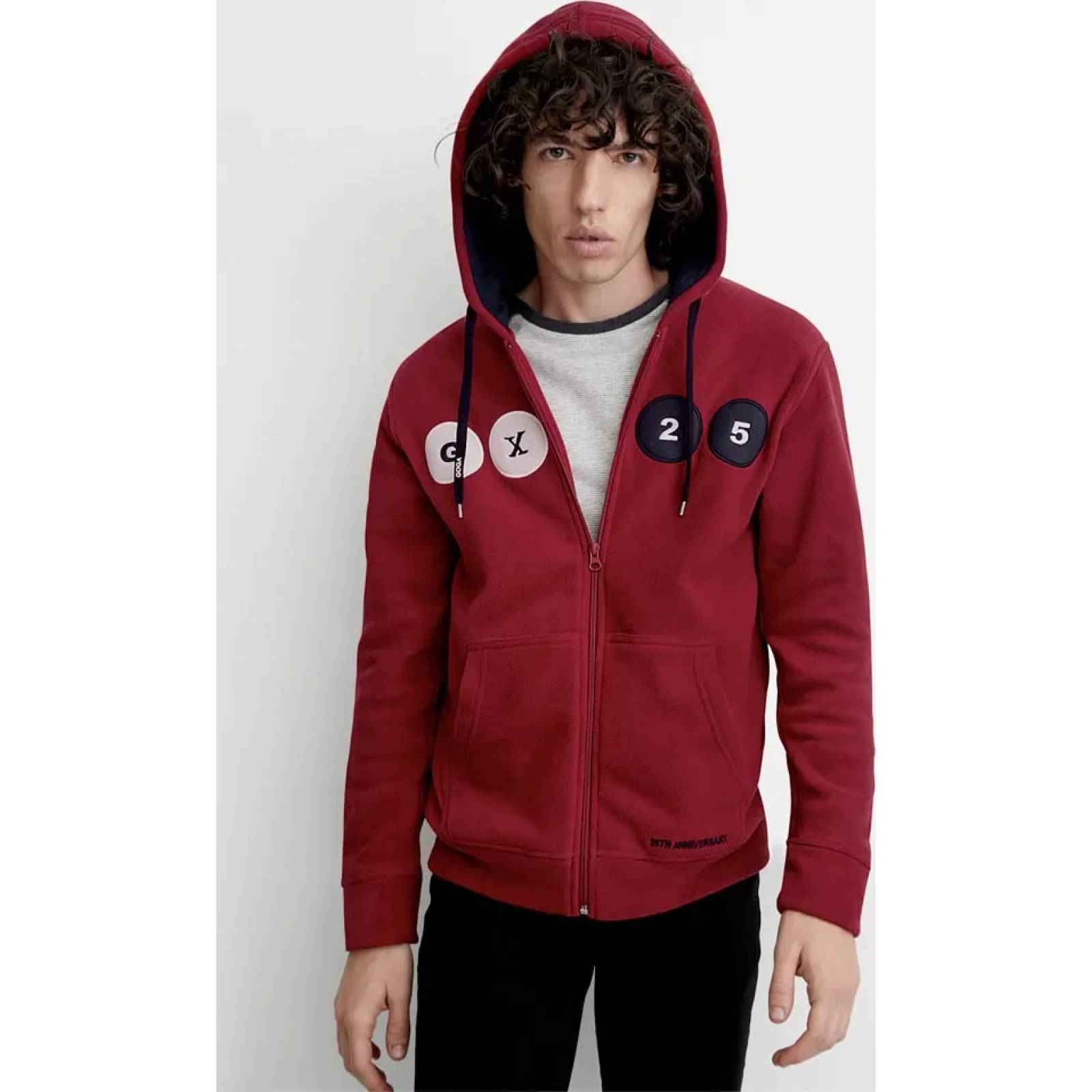 Sudadera abrigadora caballero rojo Goga modelo 1279