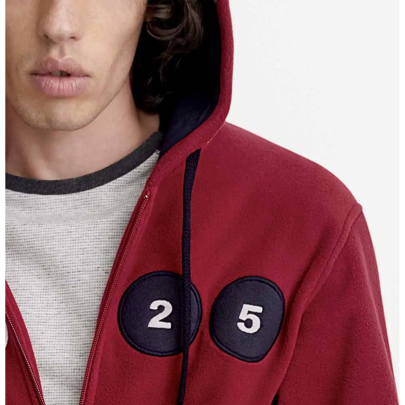 Sudadera abrigadora caballero rojo Goga modelo 1279