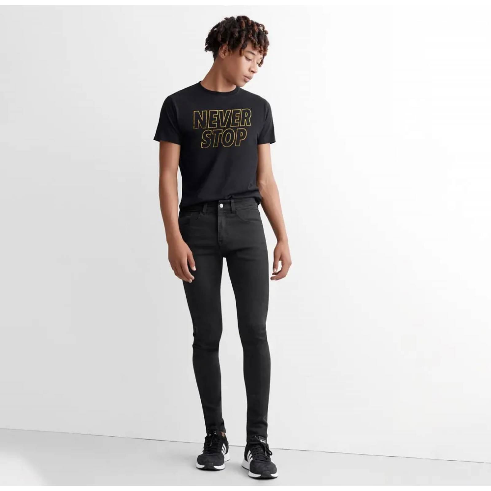 Jeans casual niño negro Next & Co modelo SIDJ