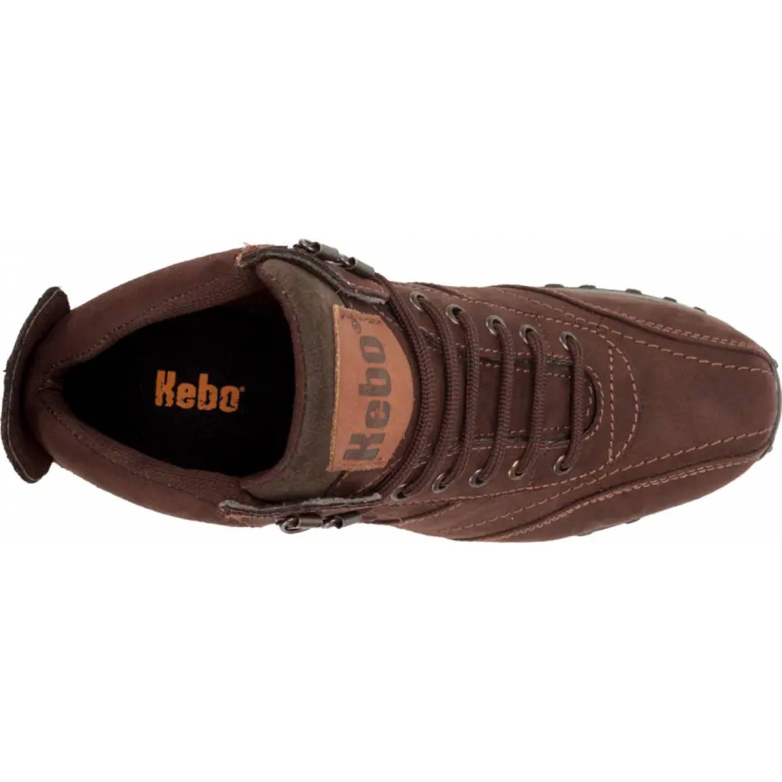 Bota hiker caballero cafe Kebo modelo 3302
