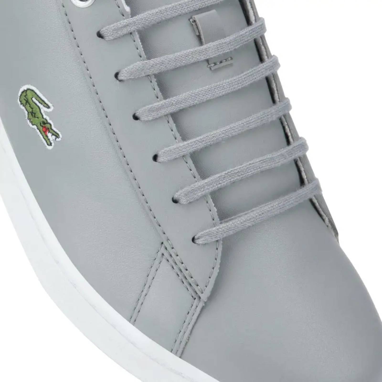 Agujeta choclo tenis casual urbano caballero gris Lacoste modelo 225Y