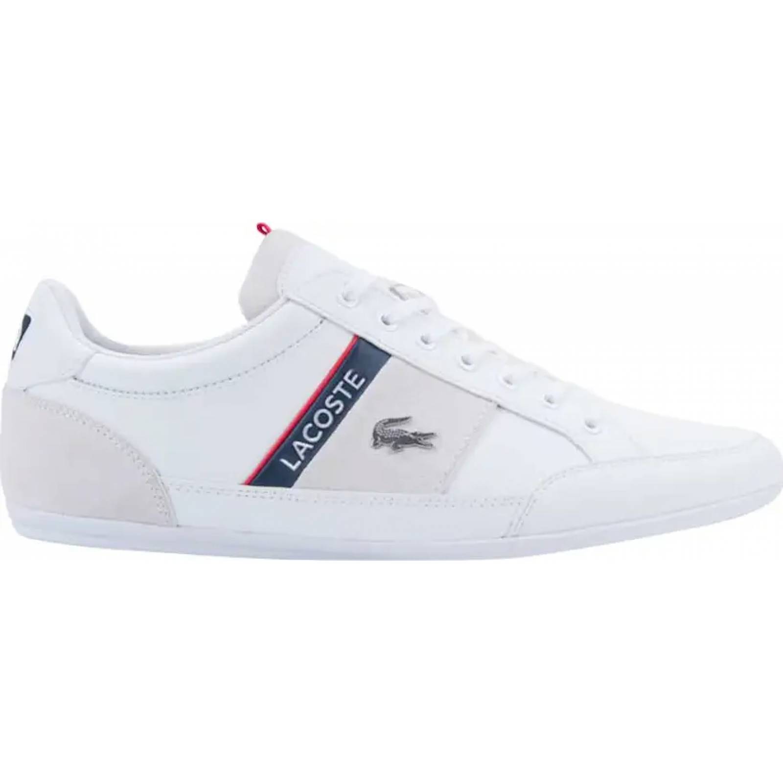 Choclo tenis casual urbano caballero blanco Lacoste modelo 8042