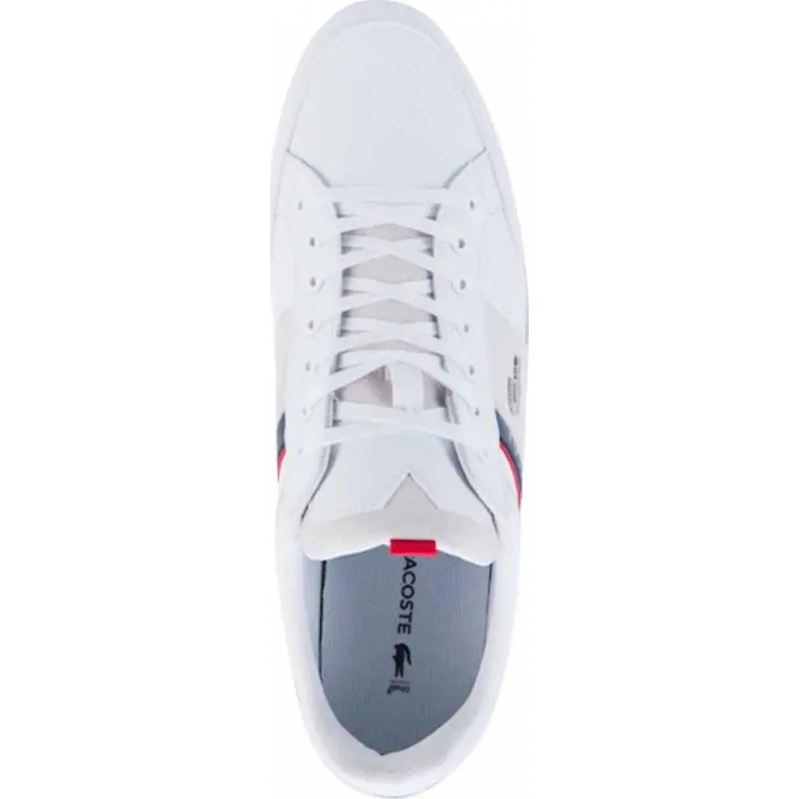 Choclo tenis casual urbano caballero blanco Lacoste modelo 8042