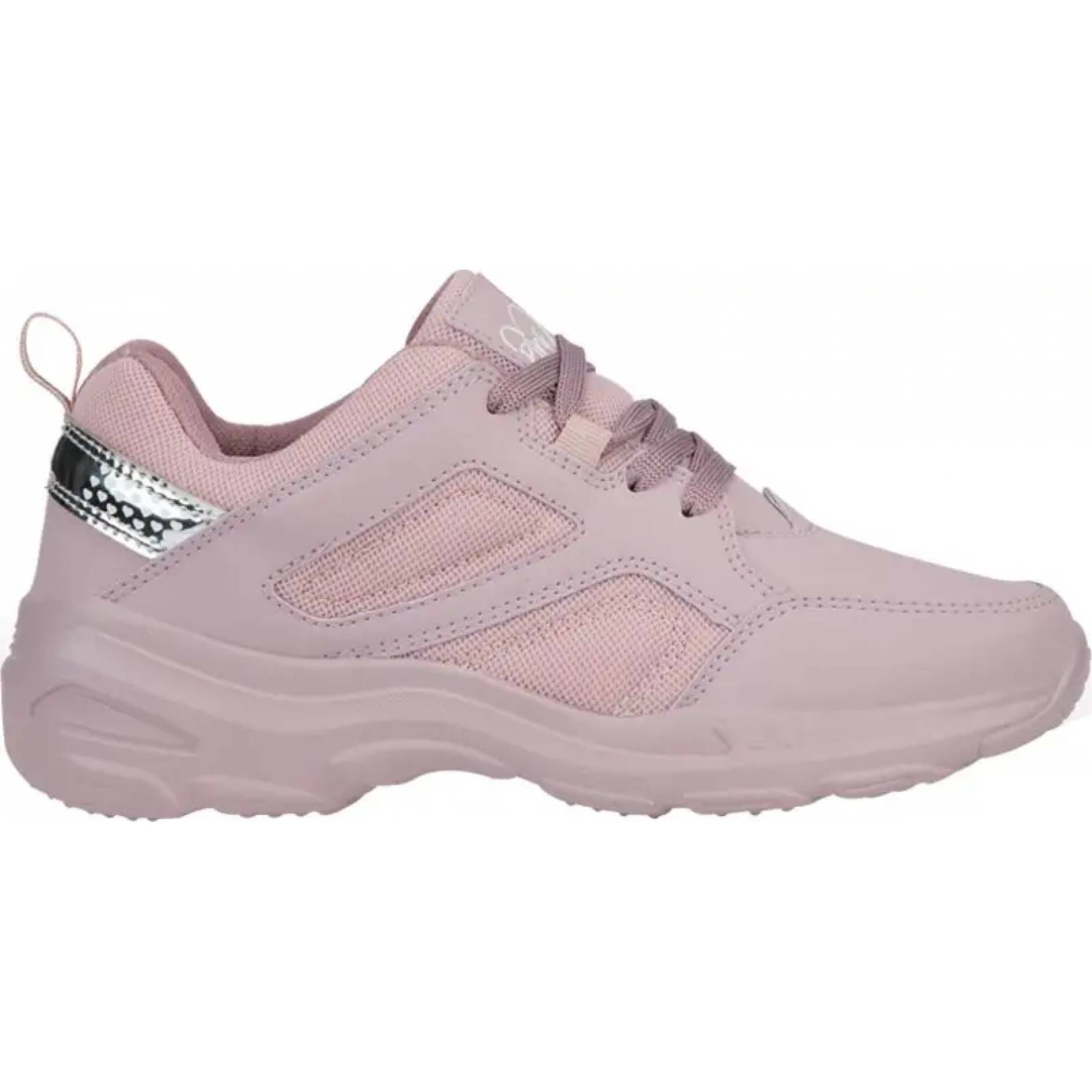 Choclo tenis casual urbano dama lila Pink By Price Shoes modelo 7962