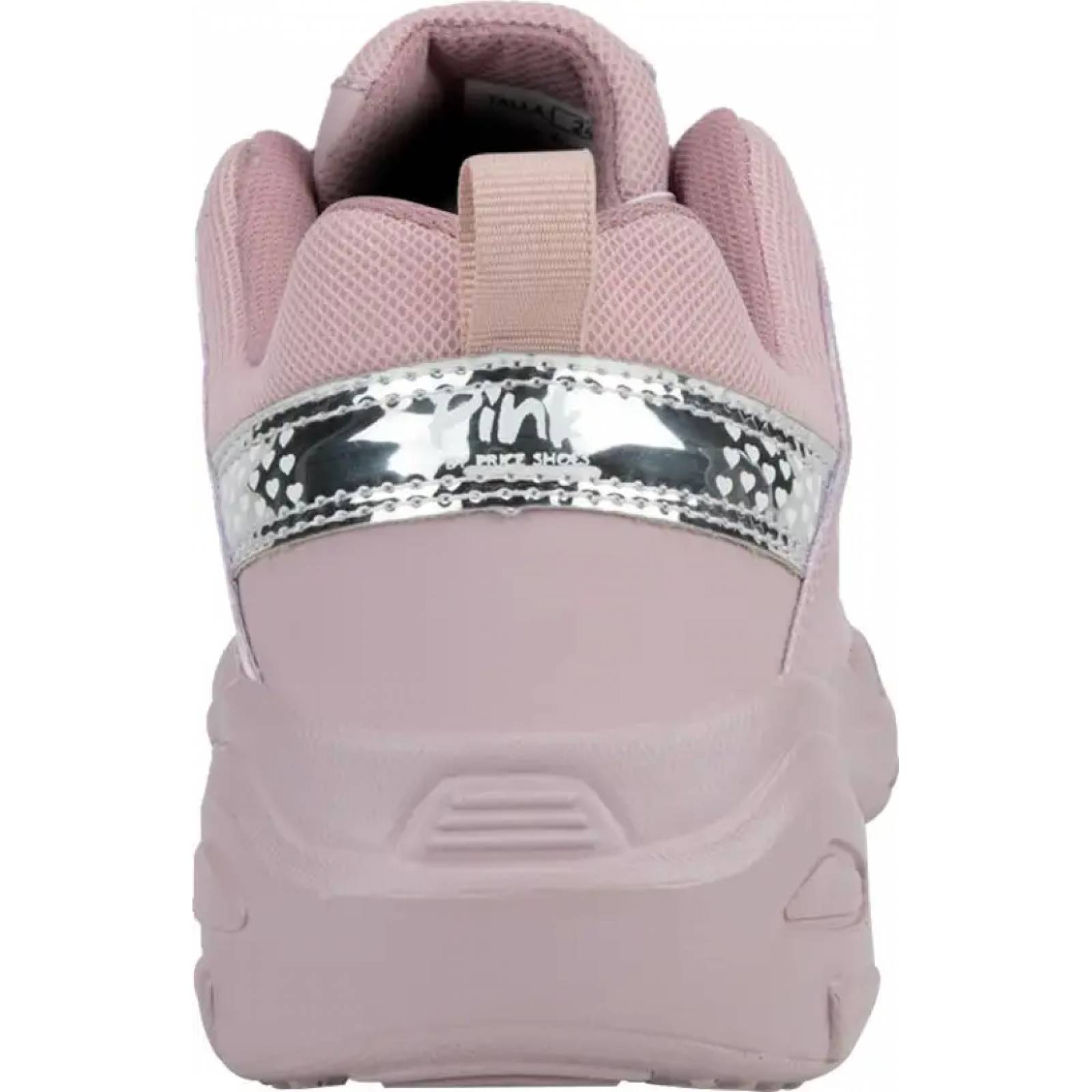 Choclo tenis casual urbano dama lila Pink By Price Shoes modelo 7962