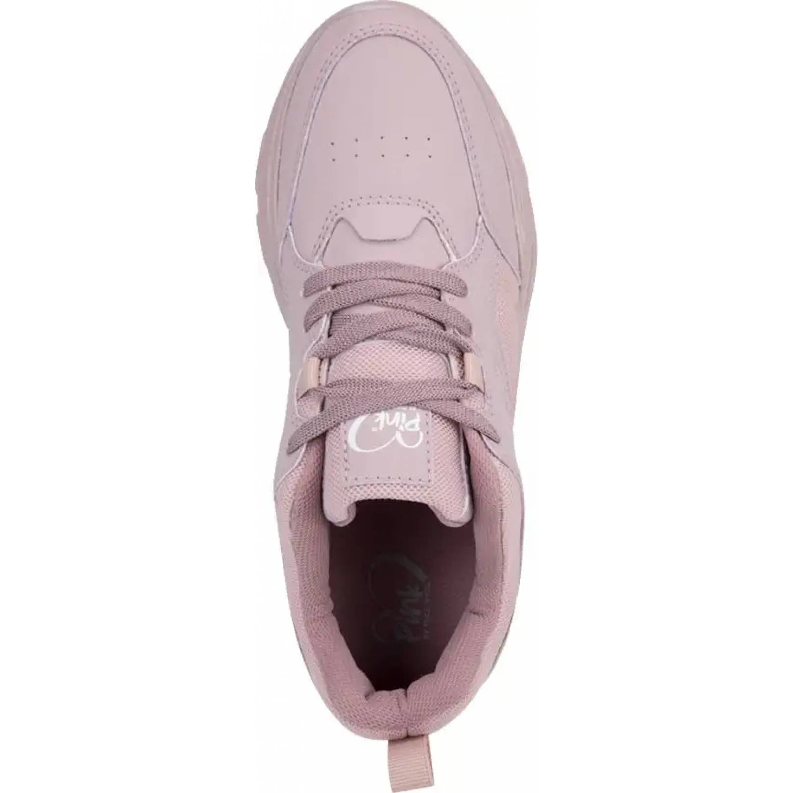 Choclo tenis casual urbano dama lila Pink By Price Shoes modelo 7962