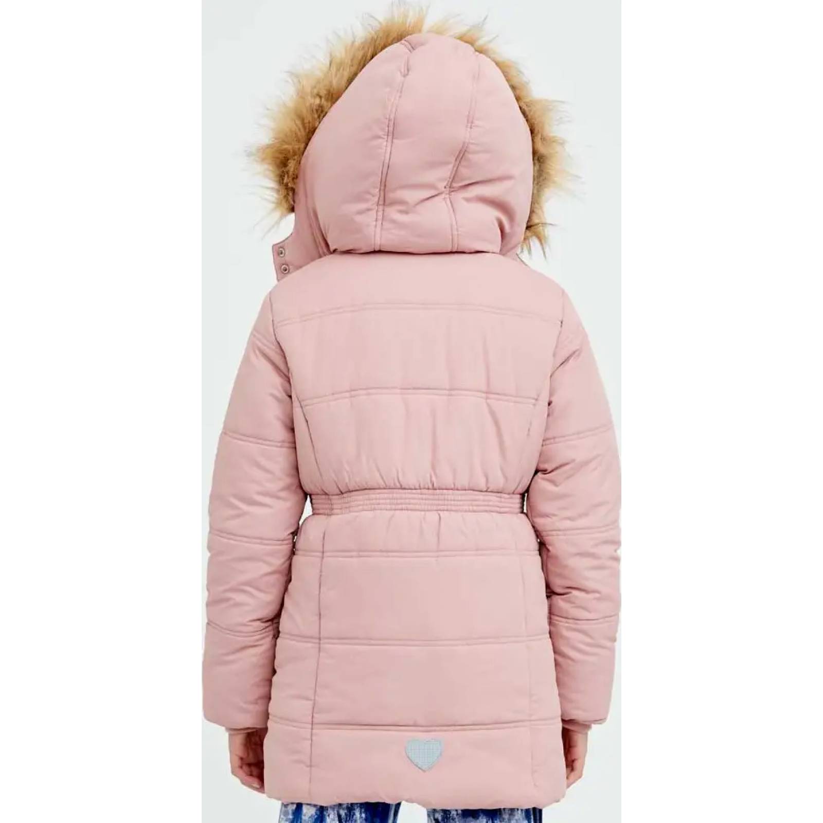 Chamarra abrigadora niña rosa Pink By Price Shoes modelo DRE3