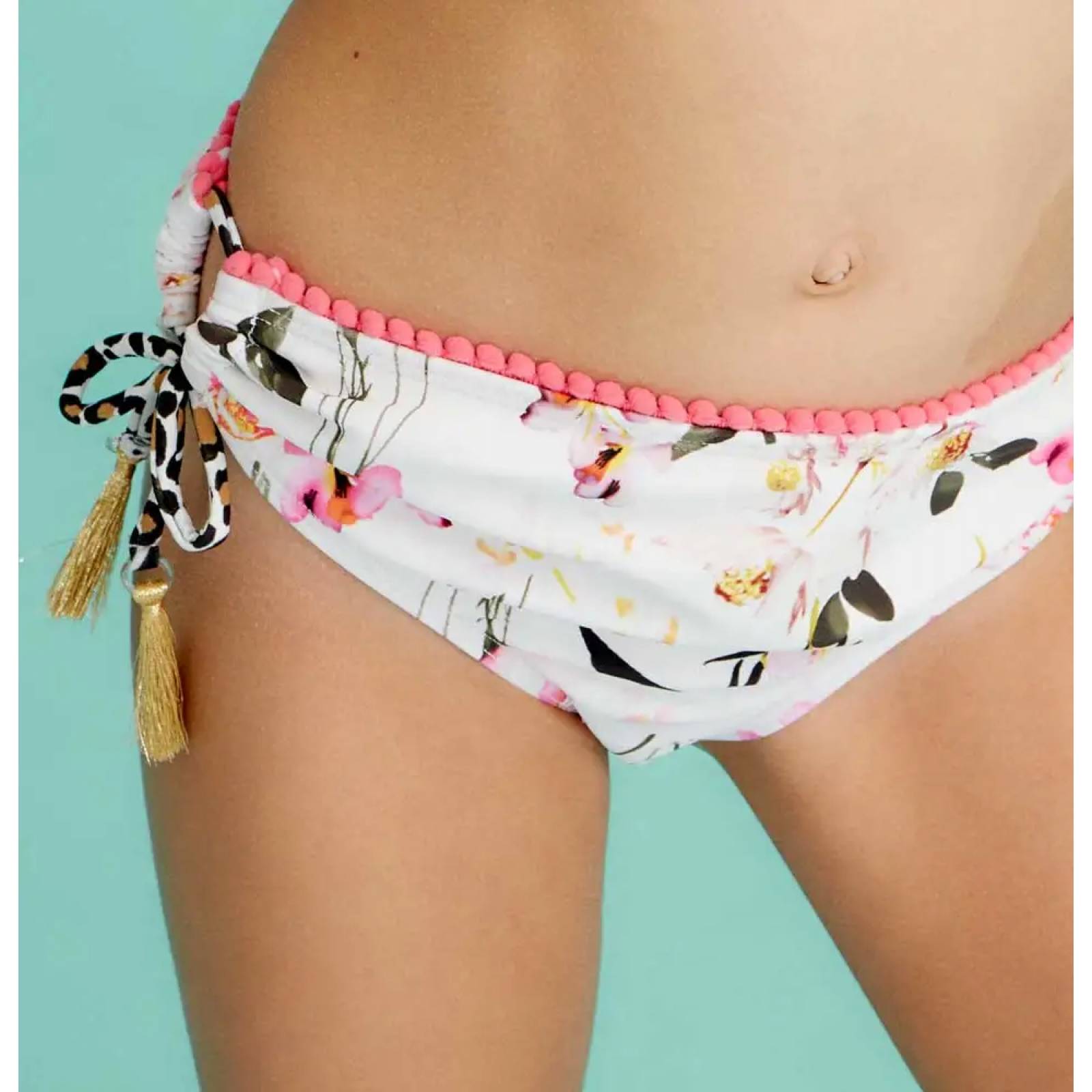 Traje de baño de playa niña blanco Pink By Price Shoes modelo 6717