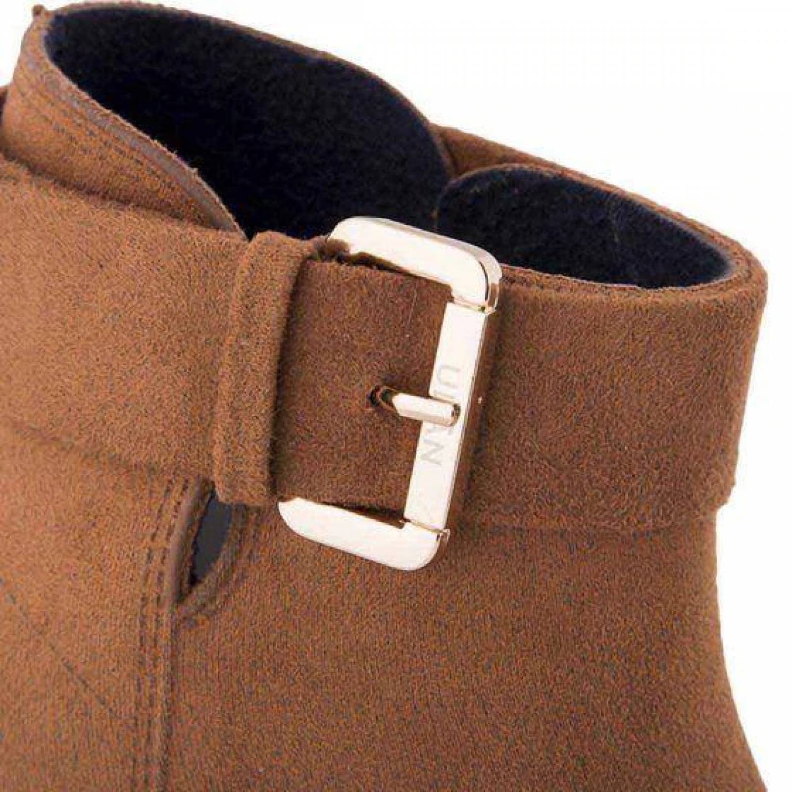 Botas casuales de lluvia cafés para dama P004