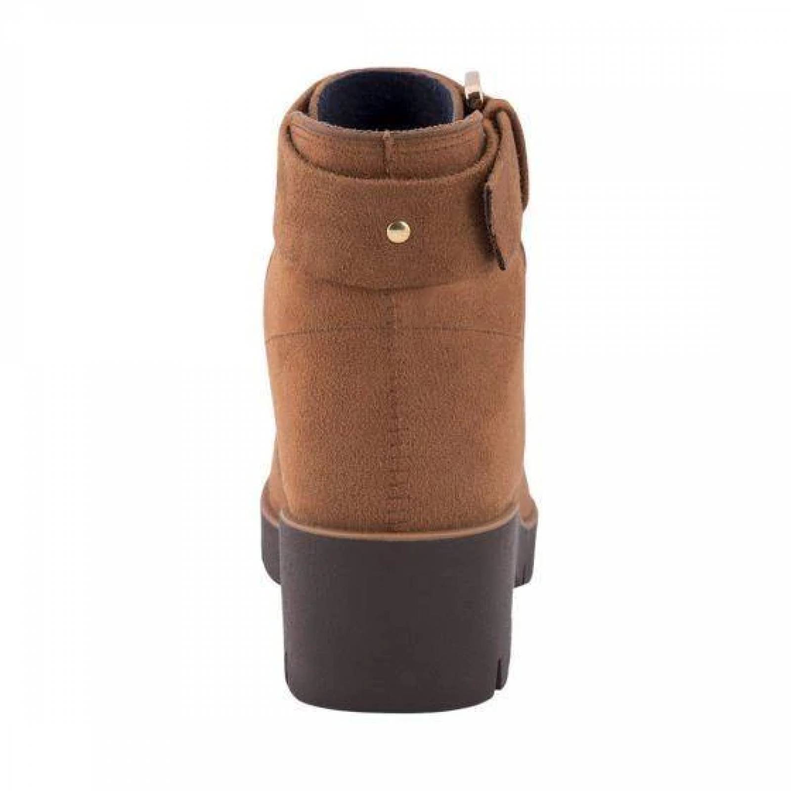 Botas casuales de lluvia cafés para dama P004