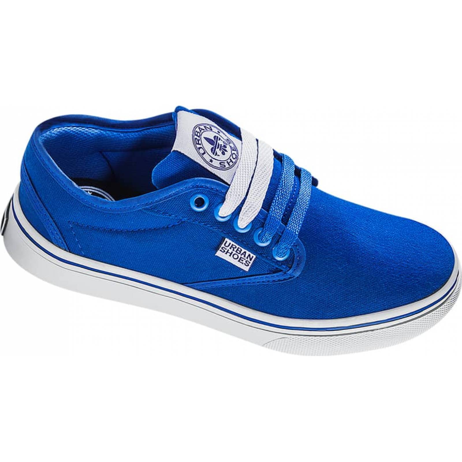 Choclo tenis casual urbano caballero azul rey Urban Shoes modelo 180