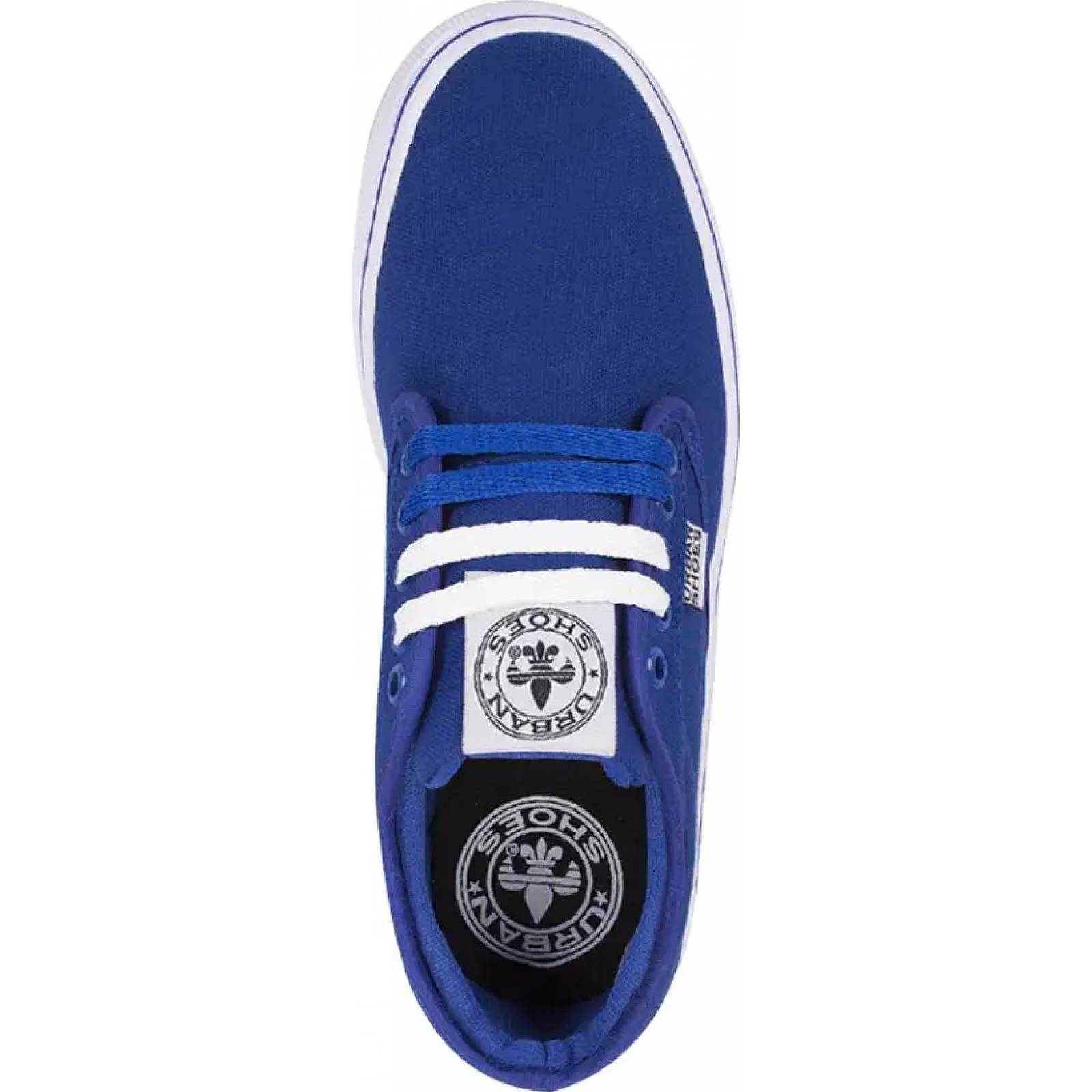 Choclo tenis casual urbano caballero azul rey Urban Shoes modelo 180