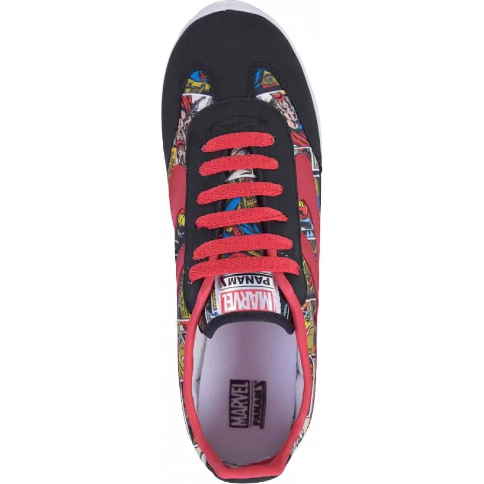 Choclo tenis casual urbano juniors negro Panam modelo 0001