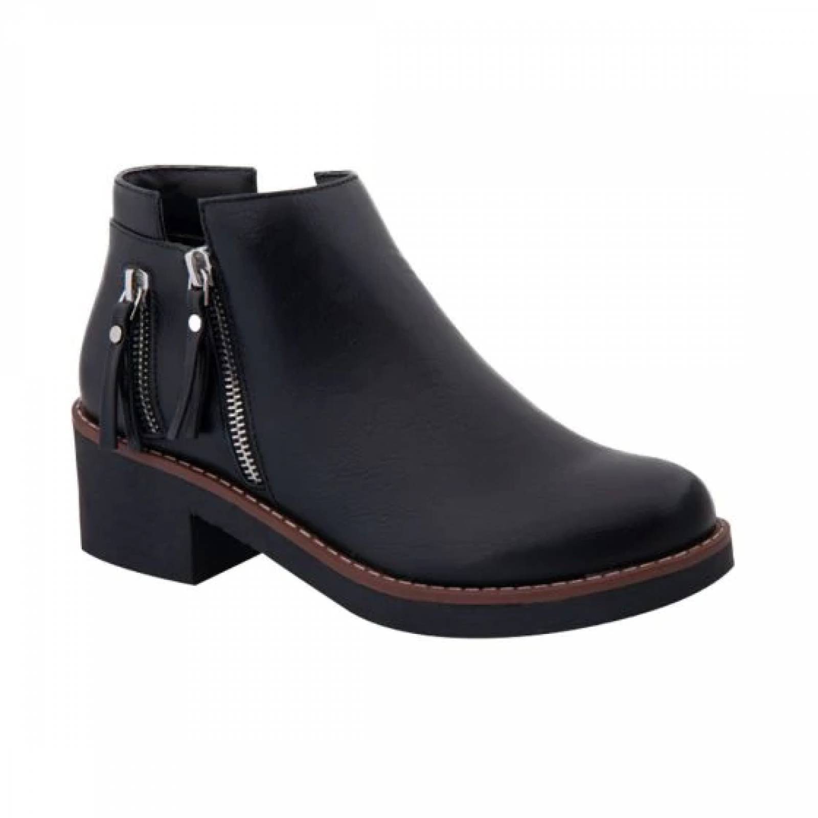 Botas Casuales Negras Mujer Tierra Bendita  8201