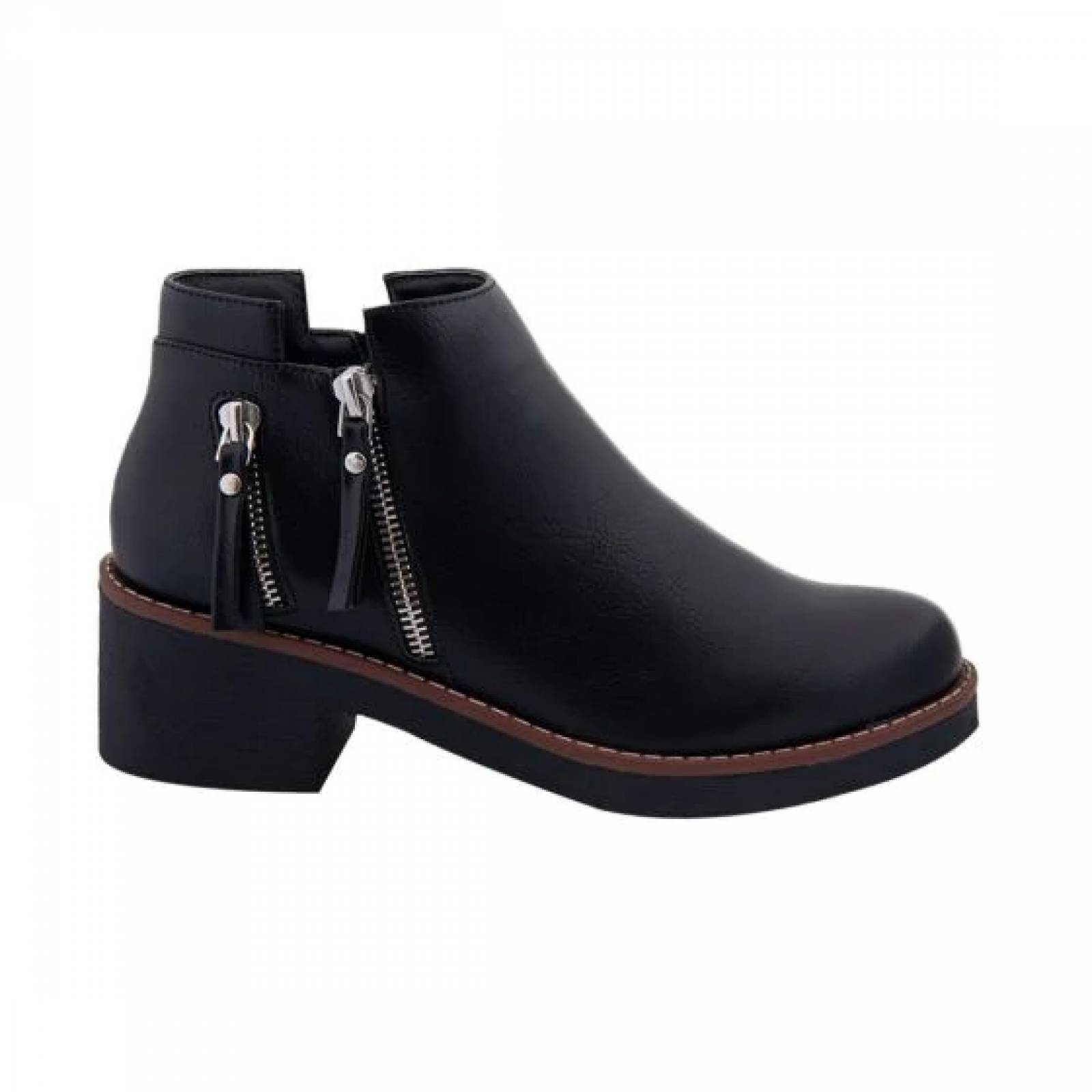 Botas Casuales Negras Mujer Tierra Bendita  8201