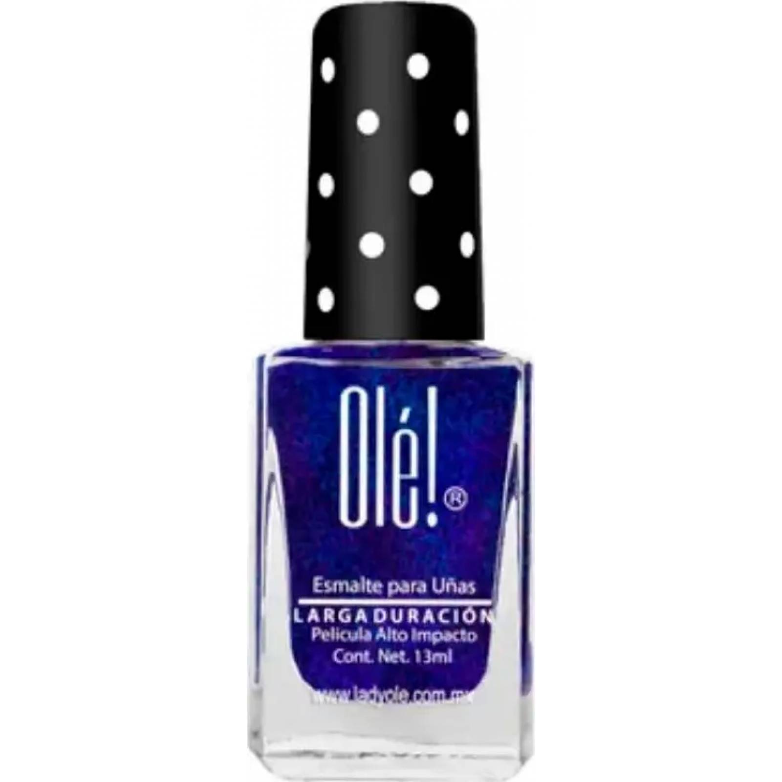 Uñas cosmetico belleza azul Ole Cosmetics modelo 4326