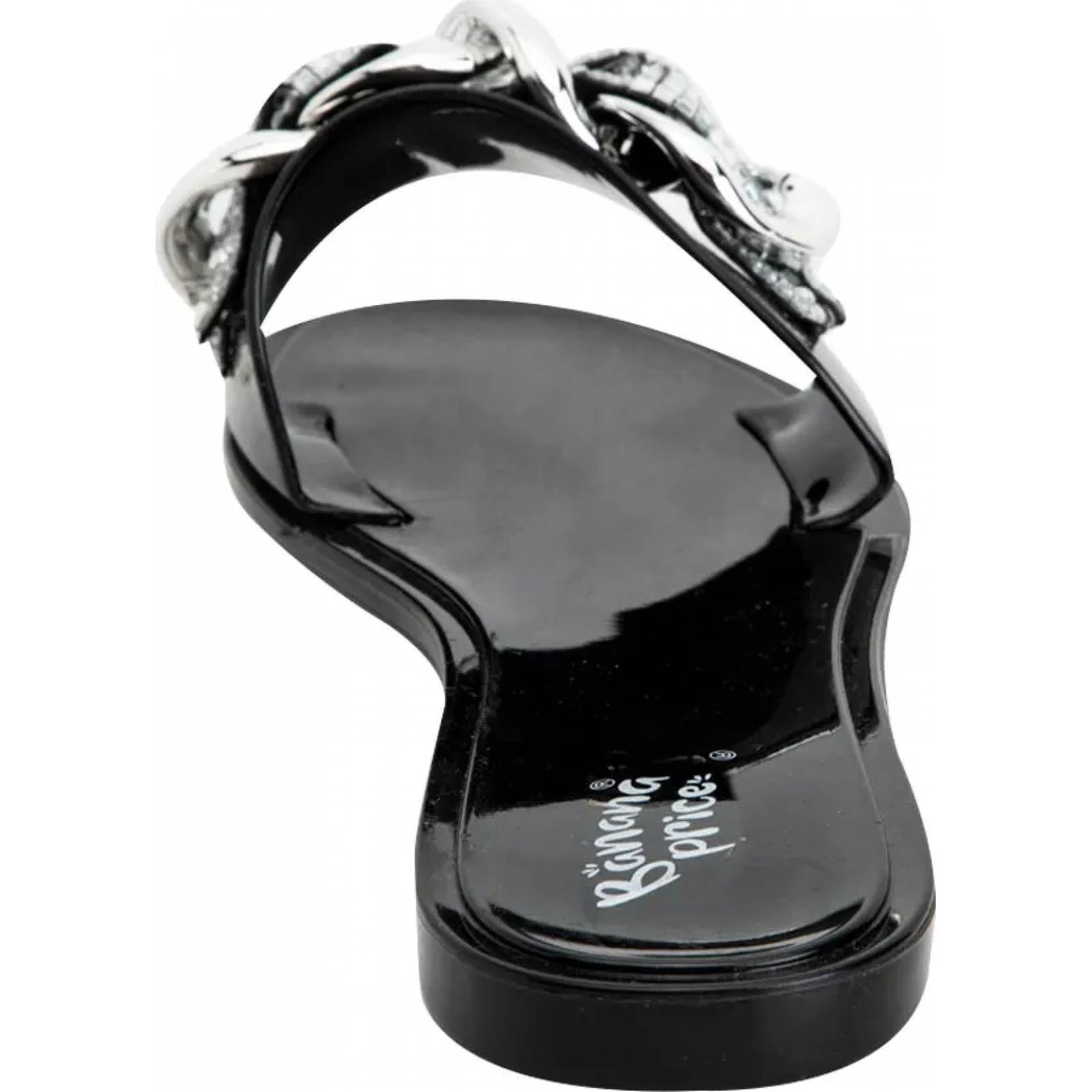 Sandalia playa/baño dama negro Banana Price modelo M215