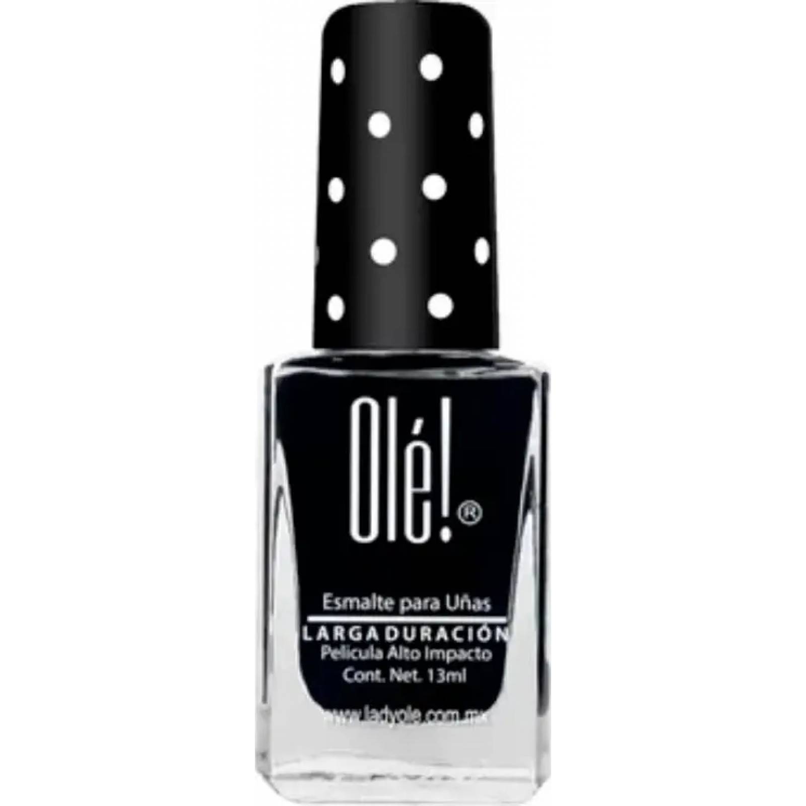 Uñas cosmetico belleza negro Ole Cosmetics modelo 4432