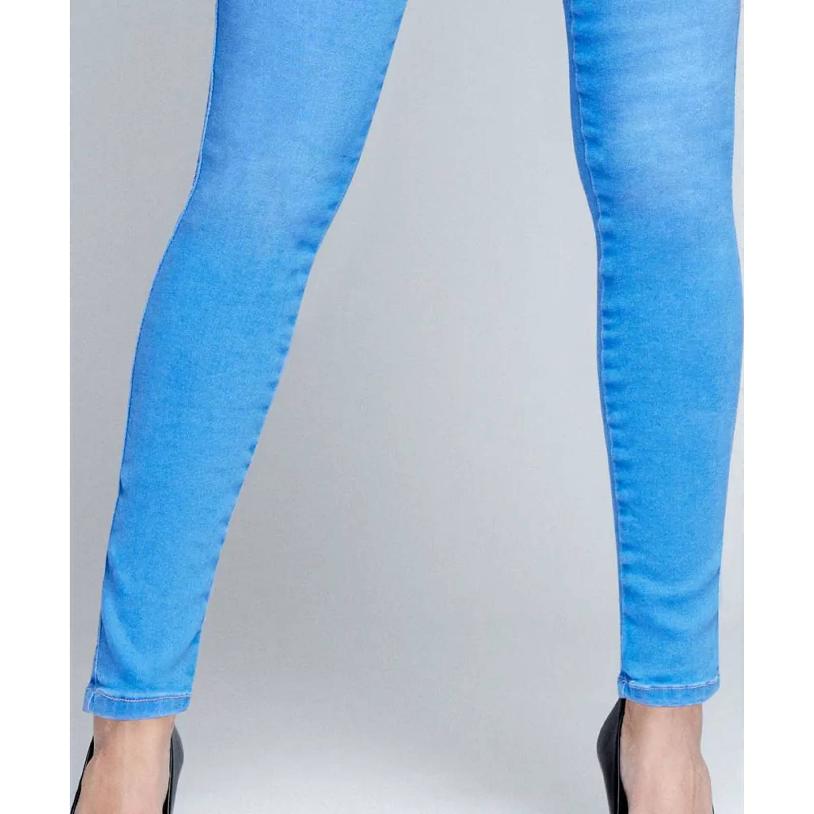 Jeans casual dama azul Fergino modelo 2202