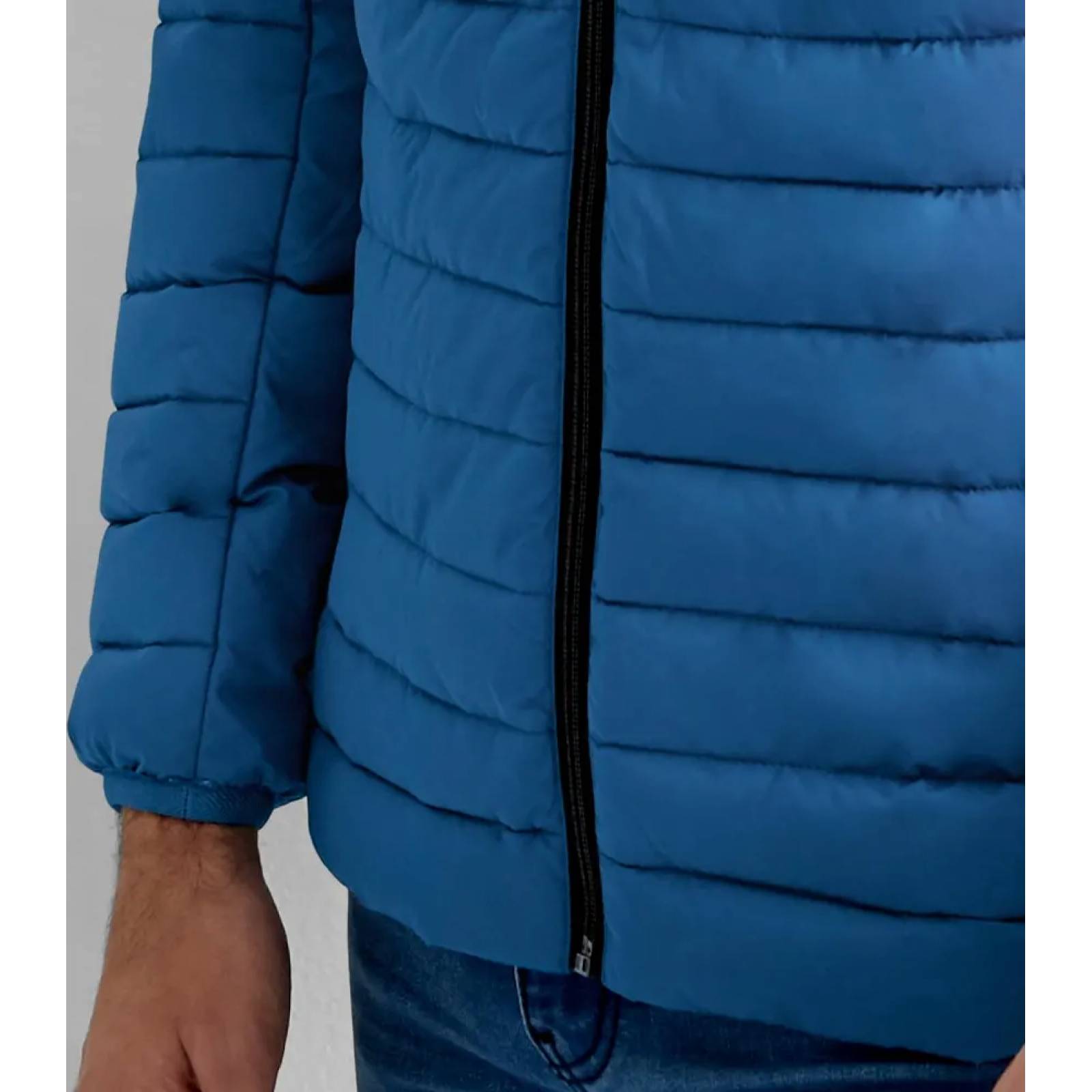 Chamarra abrigadora caballero azul D.e.e.p Selection modelo 0583