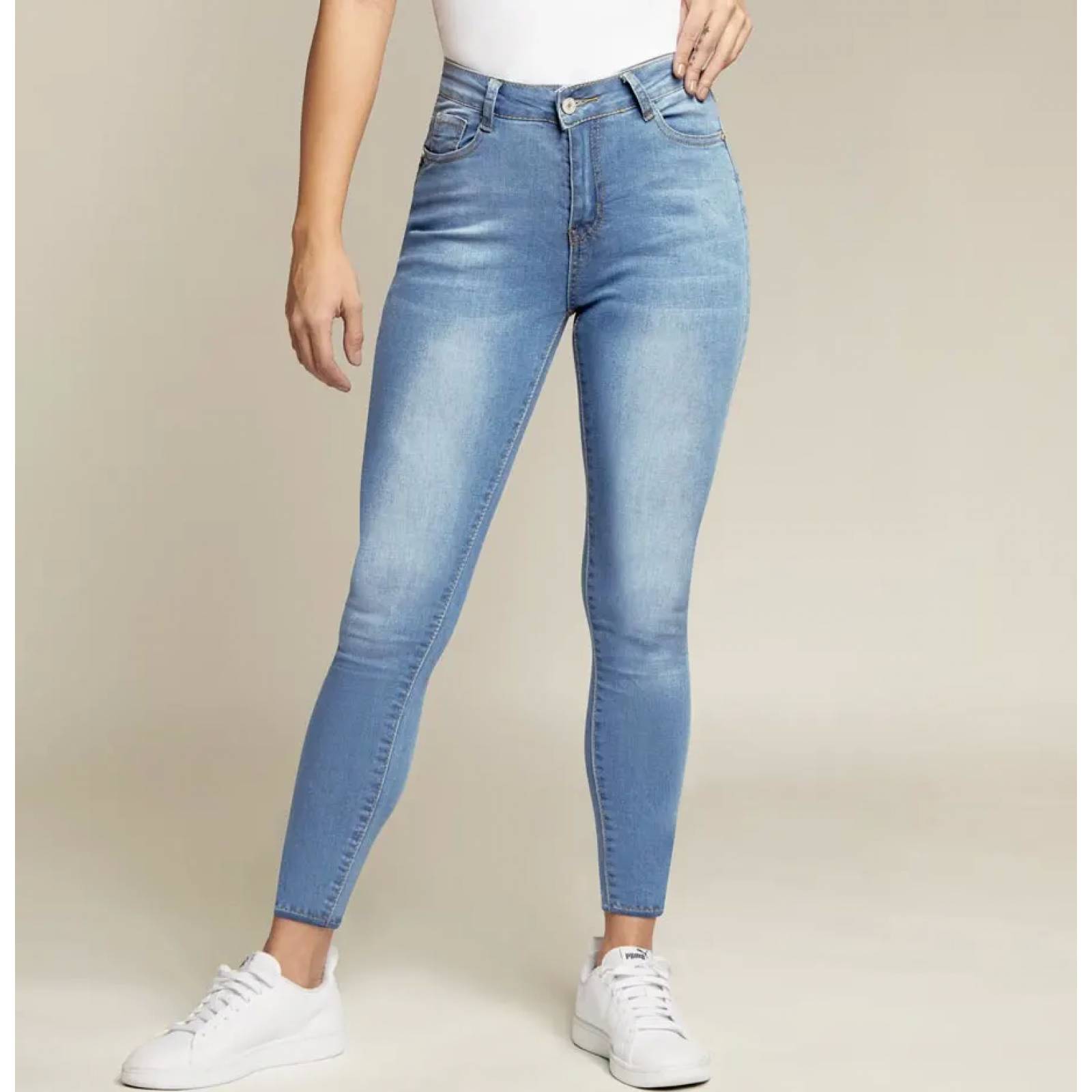 Jeans casual dama bleach Atmosphere Dnm modelo 0345