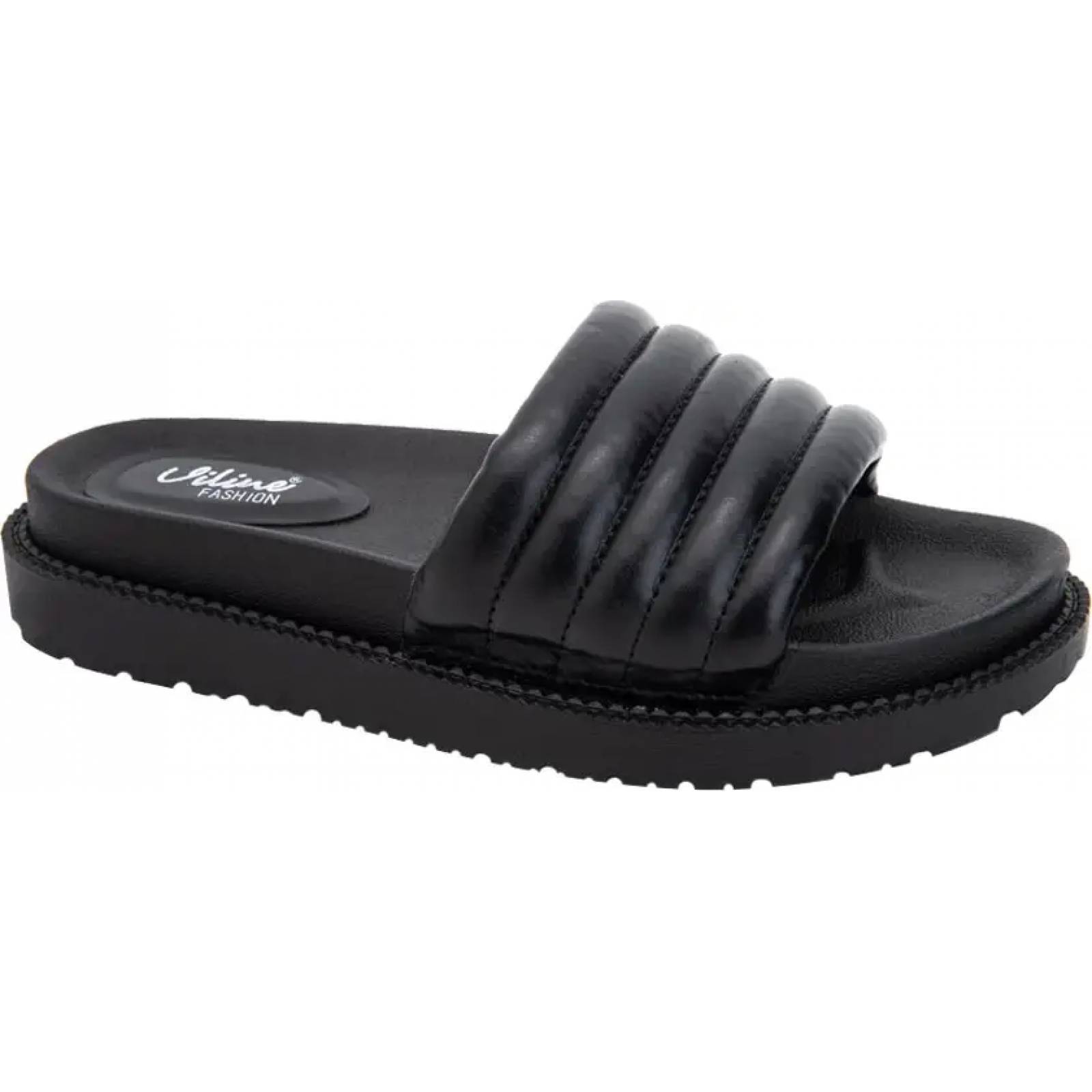 Sandalia casual dama negro Vi Line Fashion modelo PT04