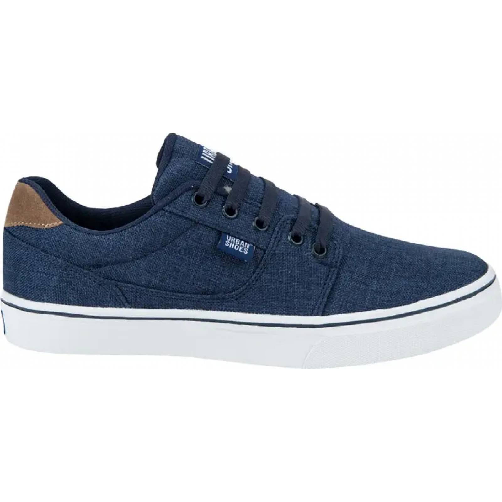 Choclo tenis casual urbano caballero azul marino Urban Shoes modelo 610