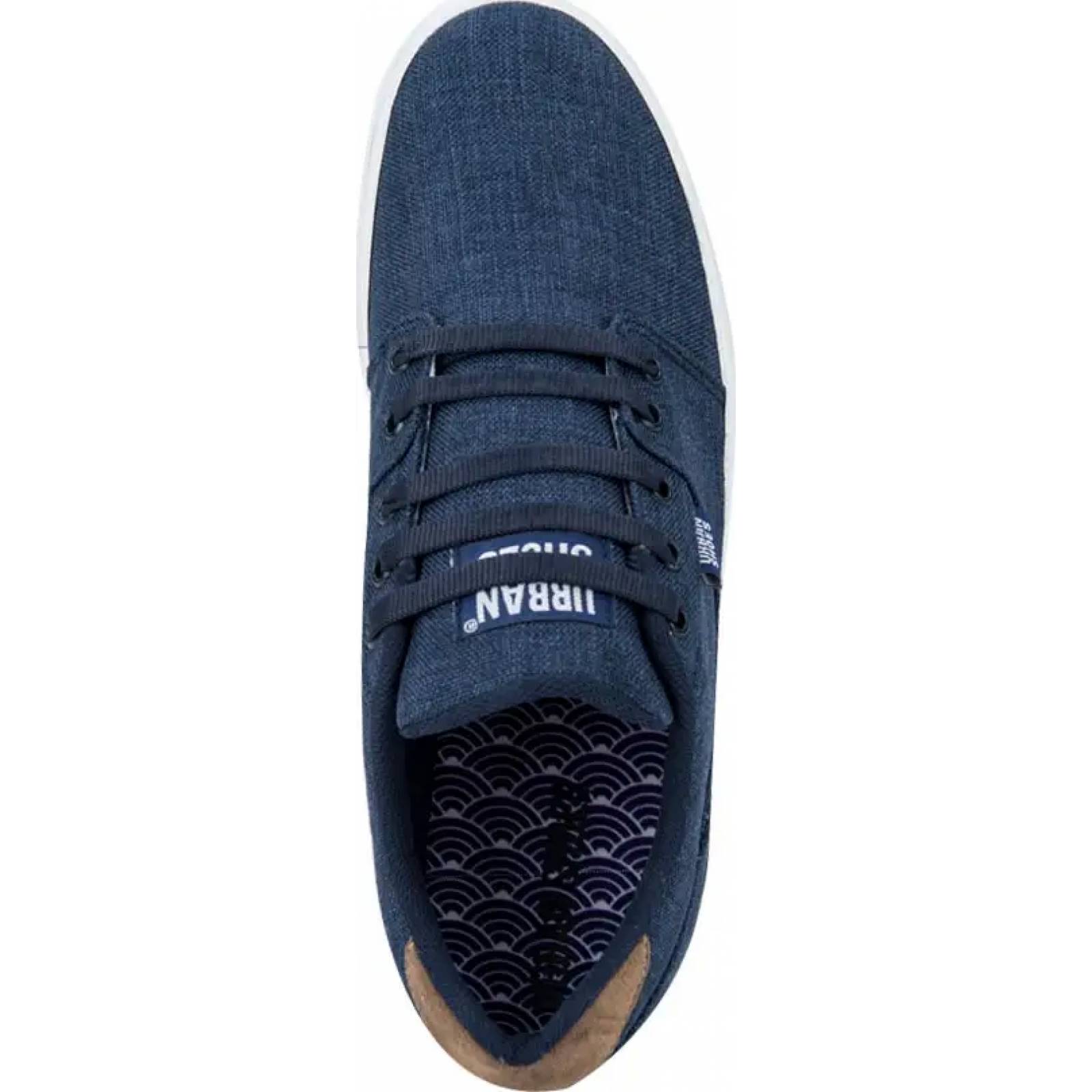 Choclo tenis casual urbano caballero azul marino Urban Shoes modelo 610